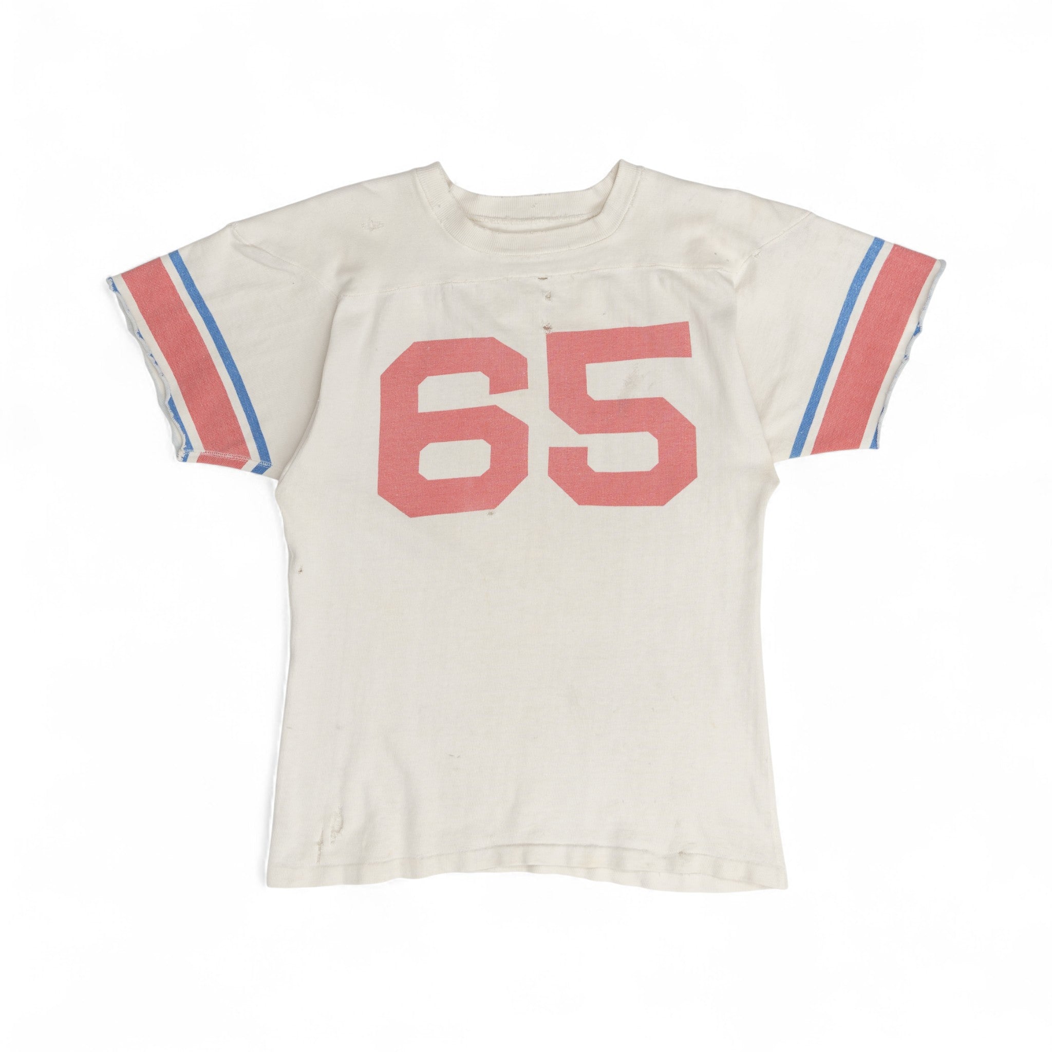 DISTRESSED ALL COTTON JERSEY '65' - 1950'S