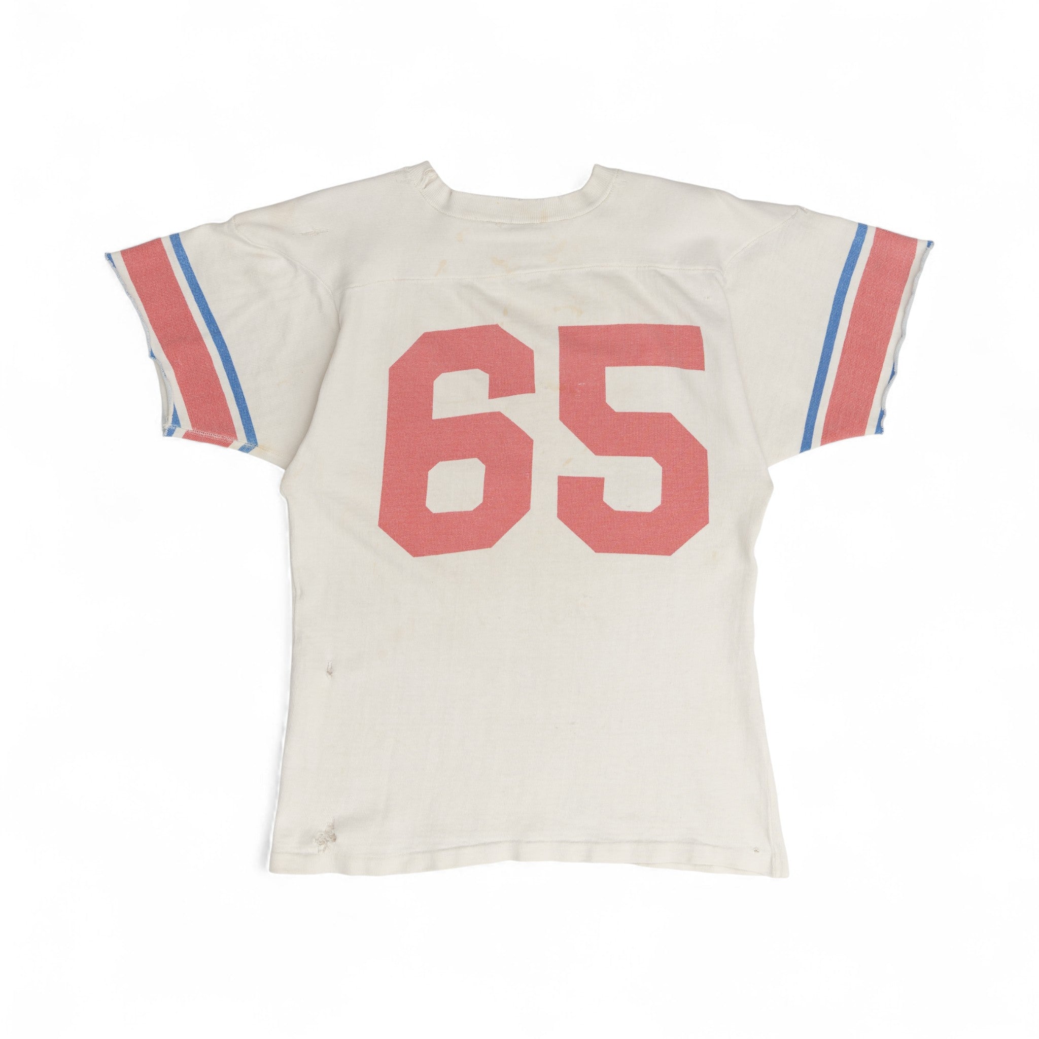 DISTRESSED ALL COTTON JERSEY '65' - 1950'S