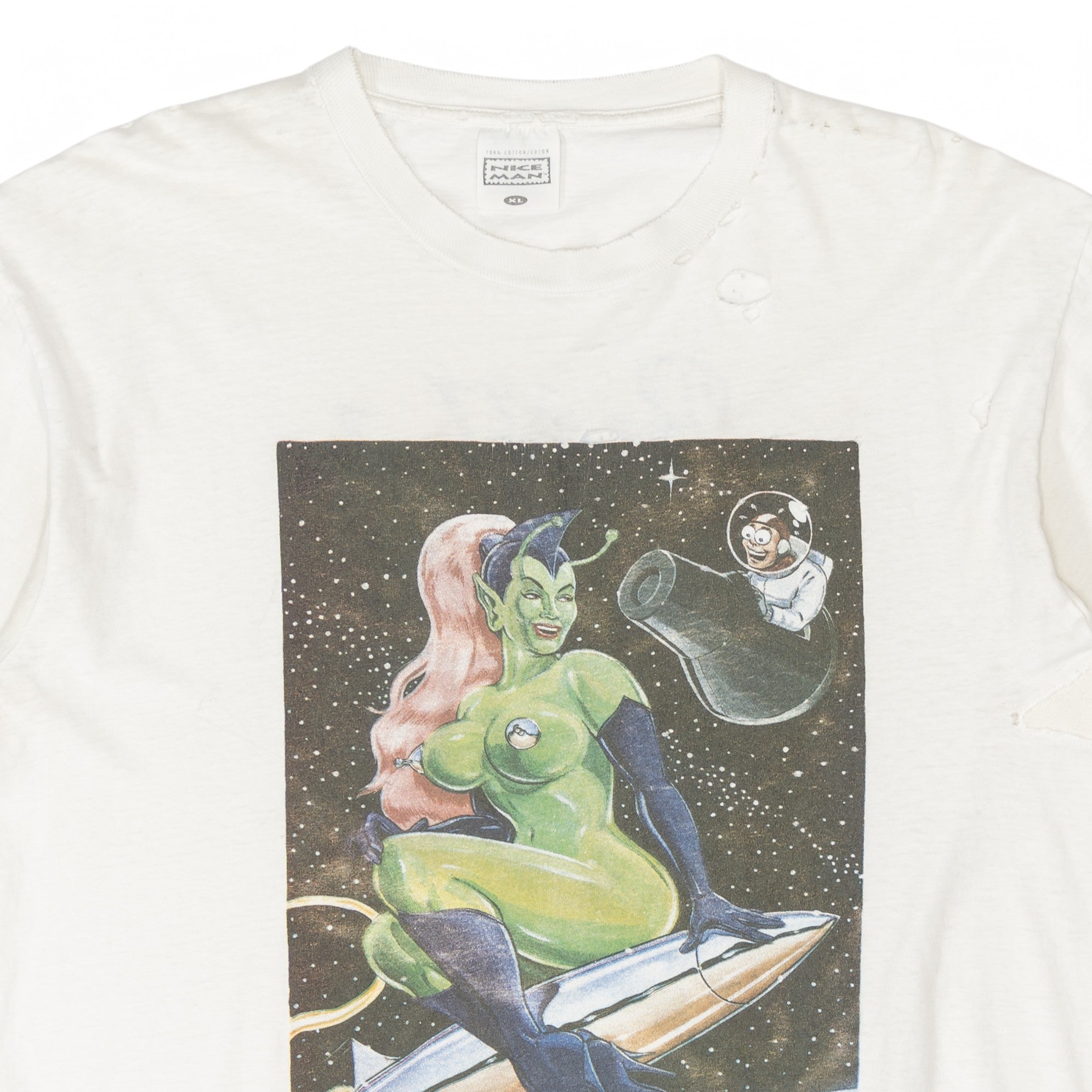 BUTTHOLE SURFERS 'COOP PINUP SPACE GIRL' TEE - 1994