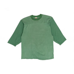 GREEN ALL COTTON JERSEY - 1970'S
