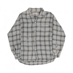 LOOP-COLLAR BUTTON UP SHIRT - 1960/70'S