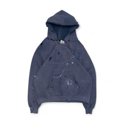 THRASHED/FADED LEE BLANK HOODIE - 1990'S