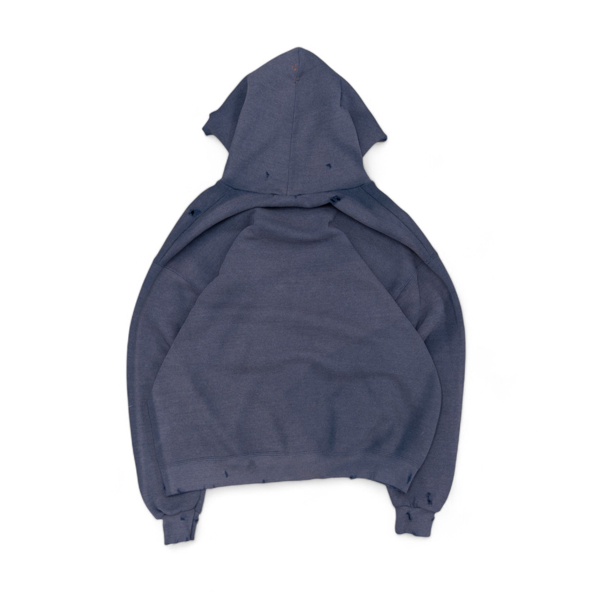 THRASHED/FADED LEE BLANK HOODIE - 1990'S