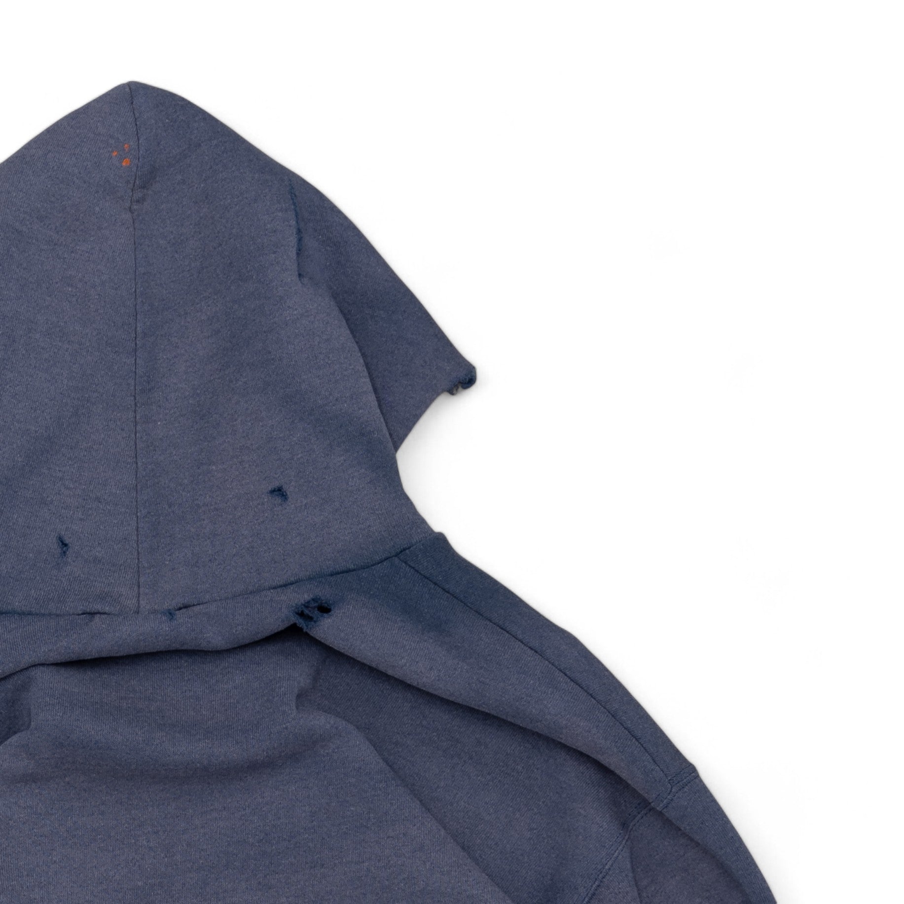 THRASHED/FADED LEE BLANK HOODIE - 1990'S