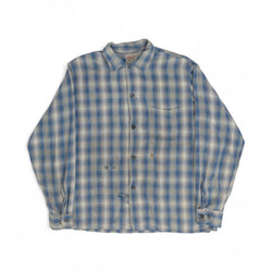 BRENT BUTTON UP FLANNEL - 1950'S