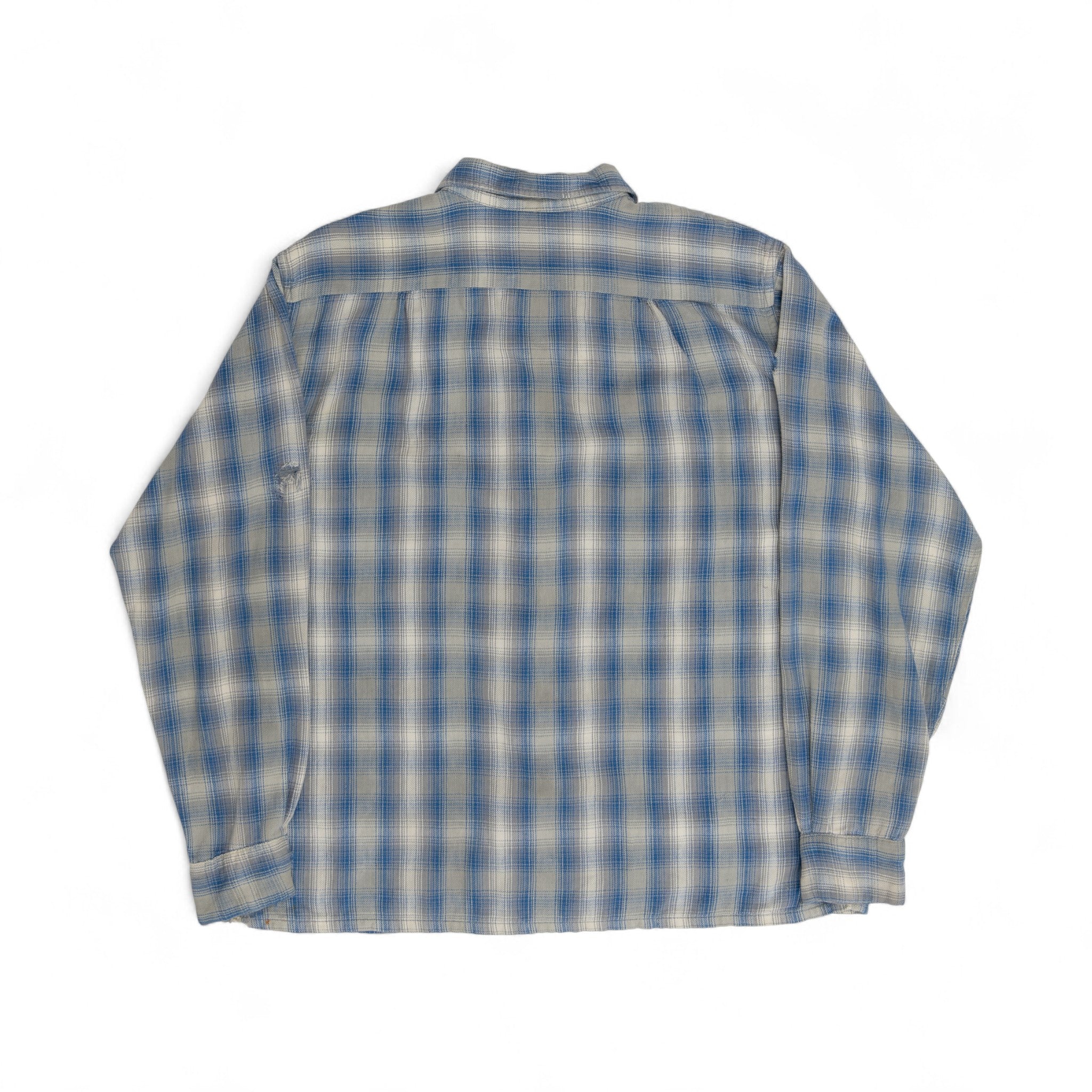 BRENT BUTTON UP FLANNEL - 1950'S