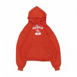 THRASHED FRANKLIN RUSSELL HOODIE - 1990'S