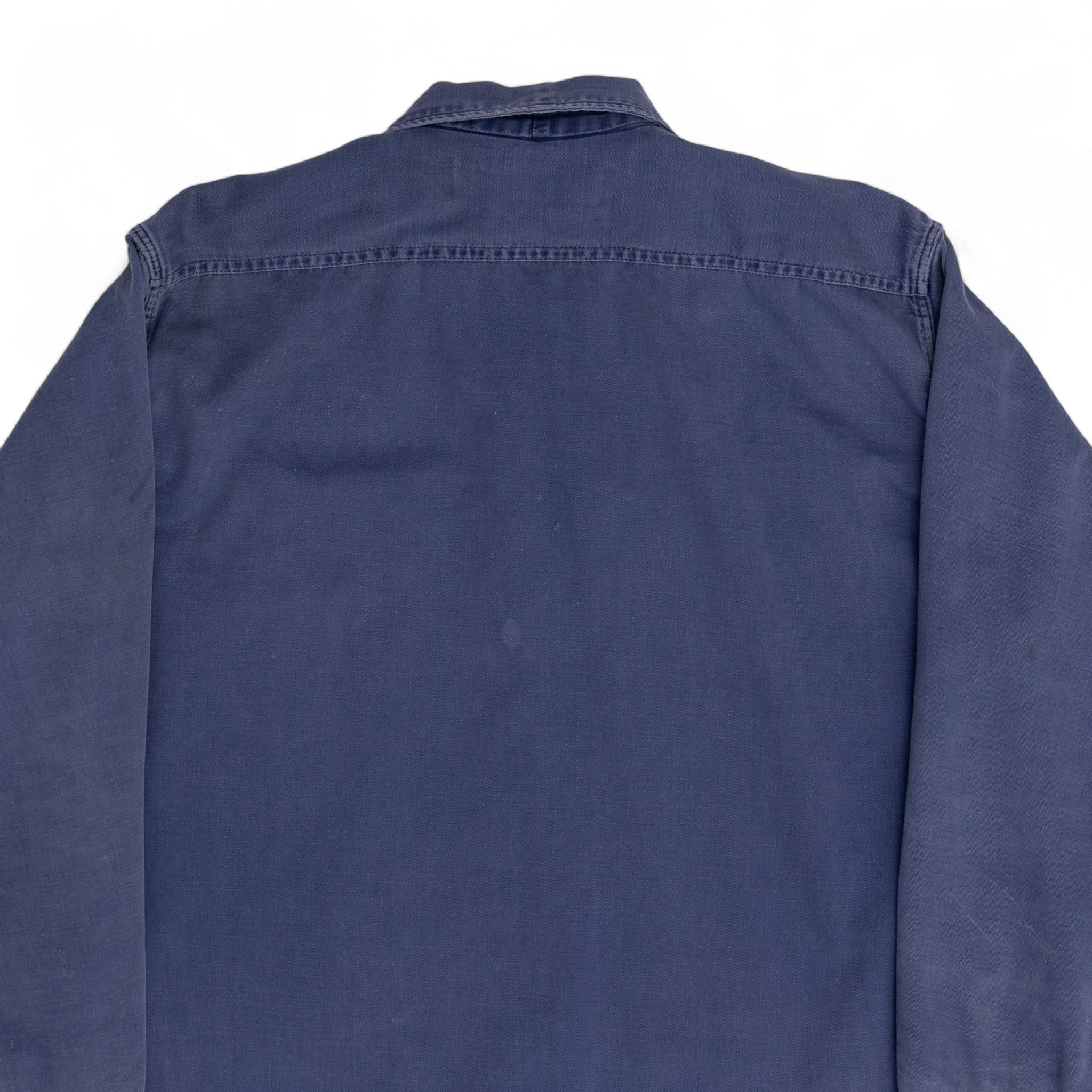 CHAINSTITCHED BUTTON UP WORK SHIRT - 1960'S