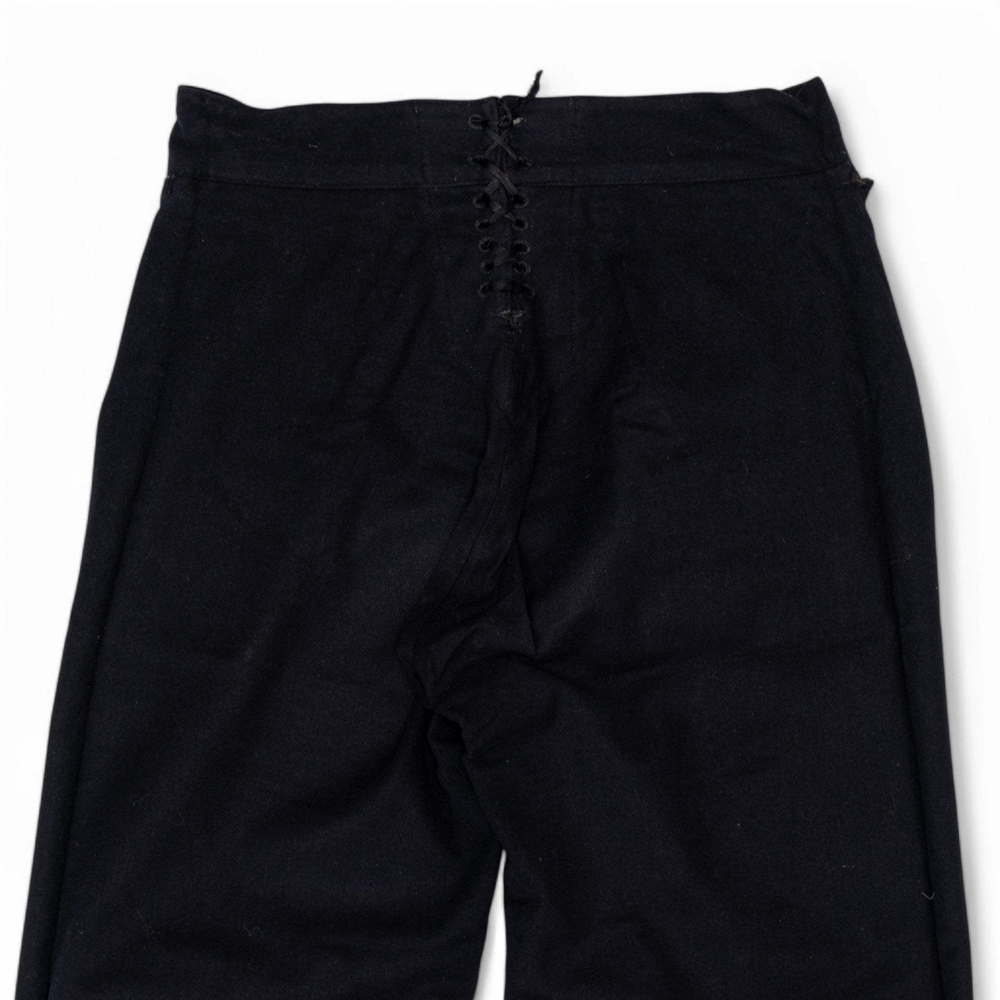 WOOL BLEND USN NAVY FLARES - 1950'S