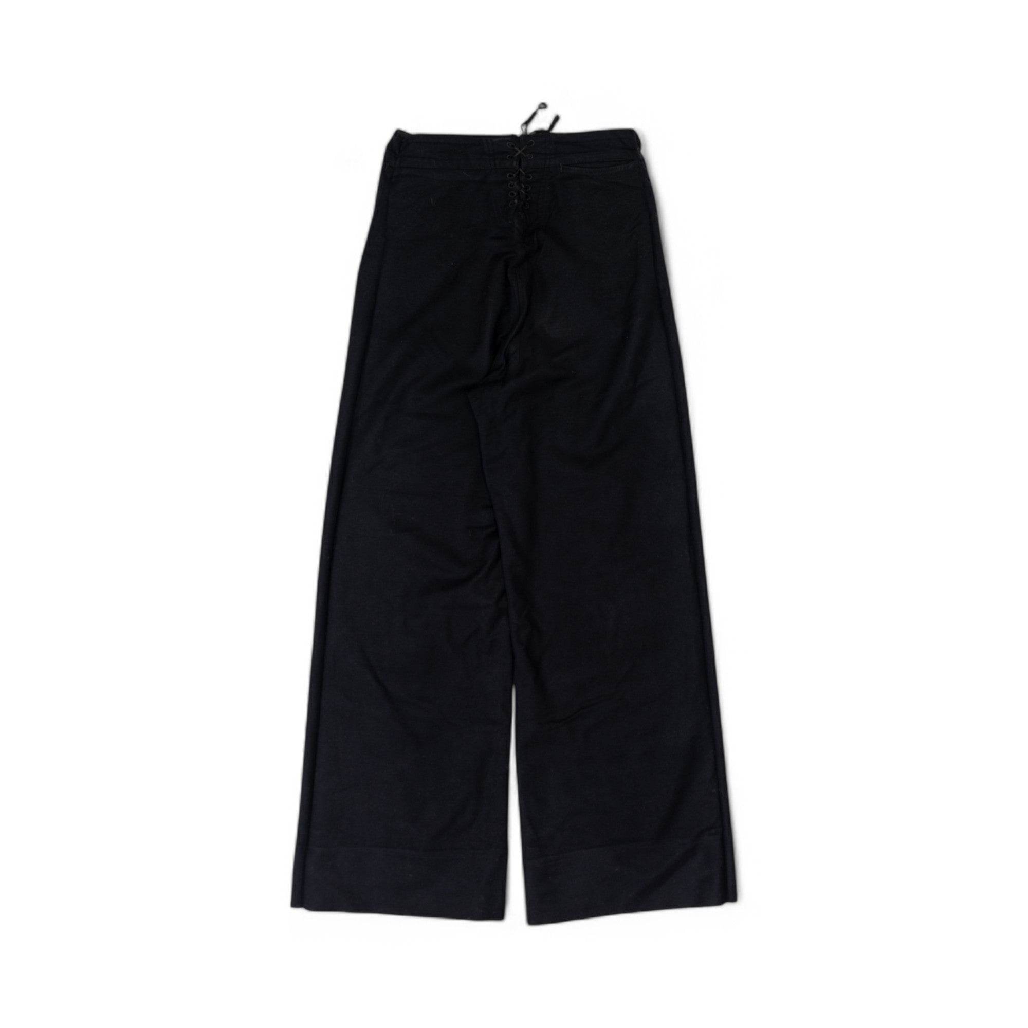 WOOL BLEND USN NAVY FLARES - 1950'S