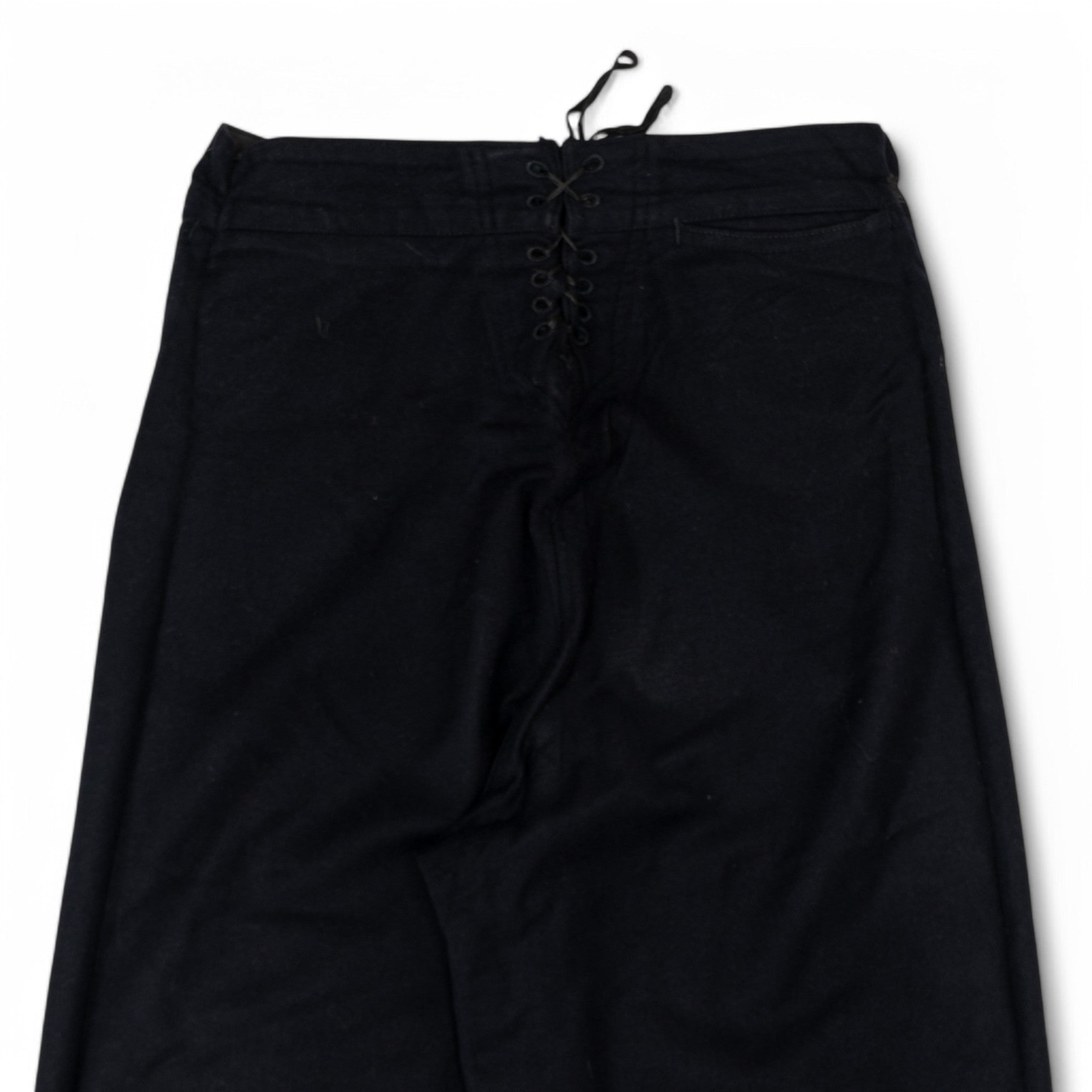 WOOL BLEND USN NAVY FLARES - 1950'S