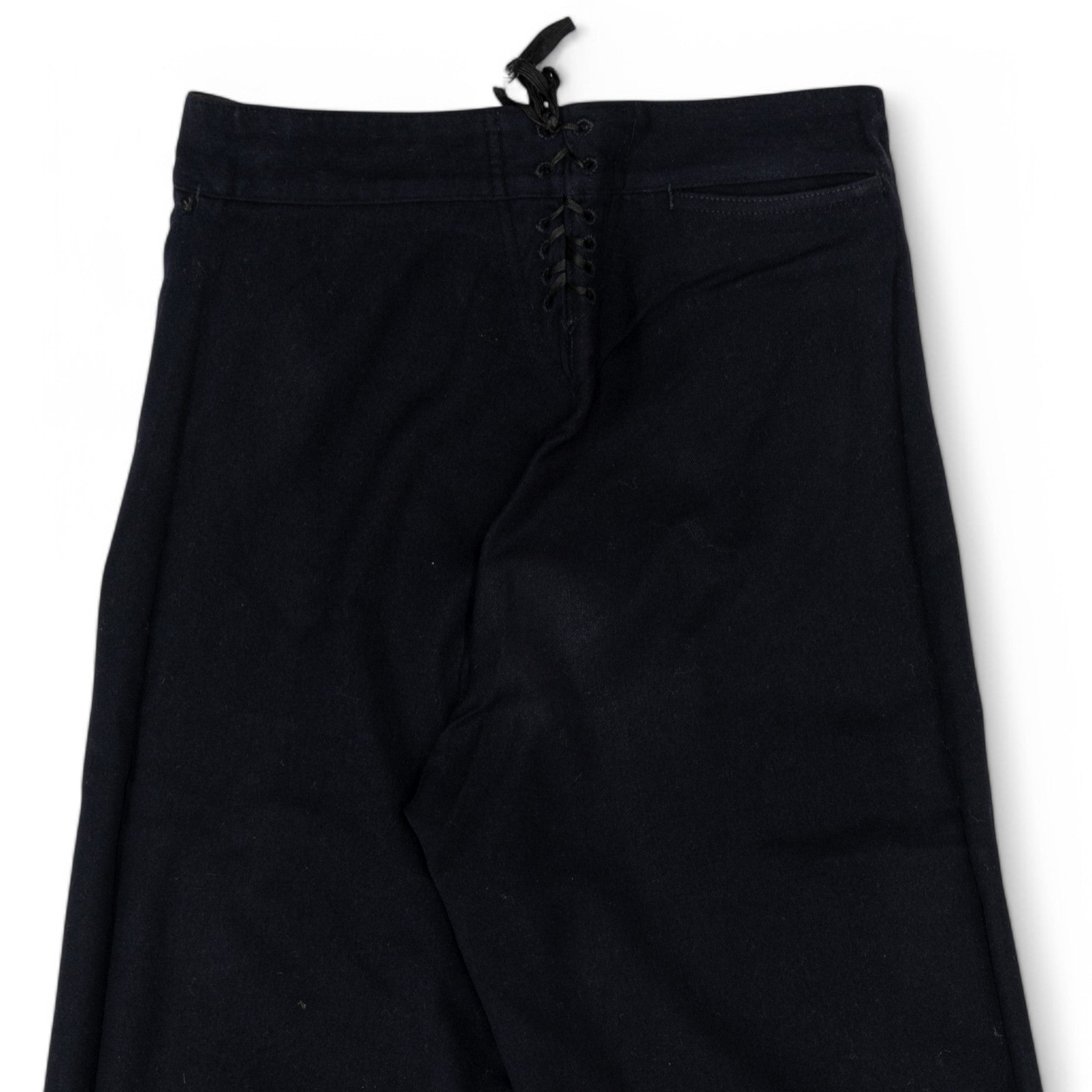 WOOL BLEND USN NAVY FLARES - 1950'S