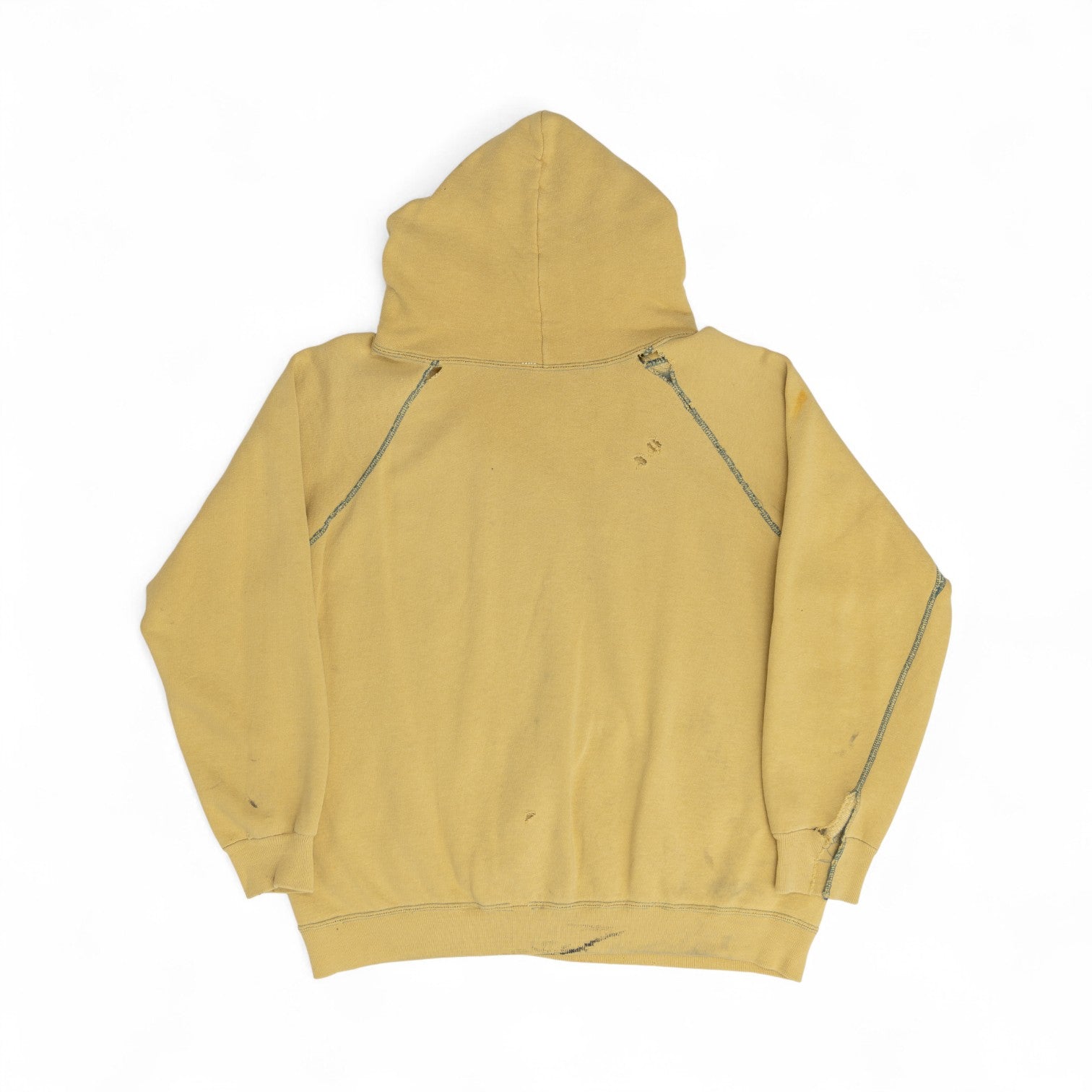 THRASHED 'PENN ATHLETIC DEPARTMENT' HOODIE - 1960'S