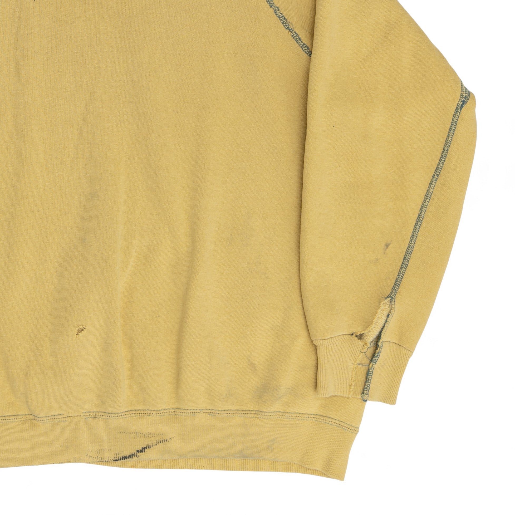 THRASHED 'PENN ATHLETIC DEPARTMENT' HOODIE - 1960'S