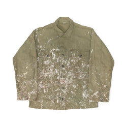 PAINT-SPLATTER HBT M43 '13 STAR' JACKET - 1940'S