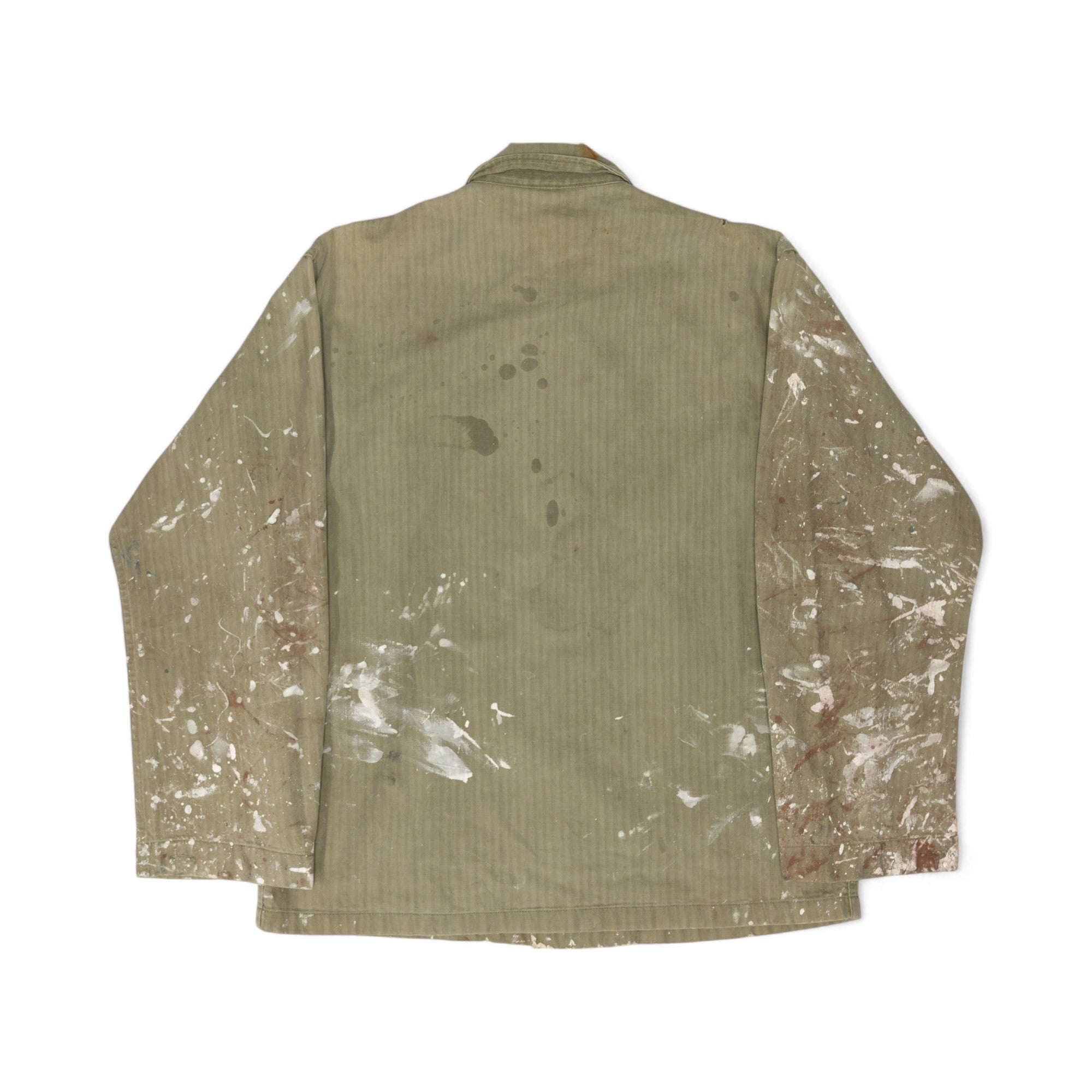 PAINT-SPLATTER HBT M43 '13 STAR' JACKET - 1940'S