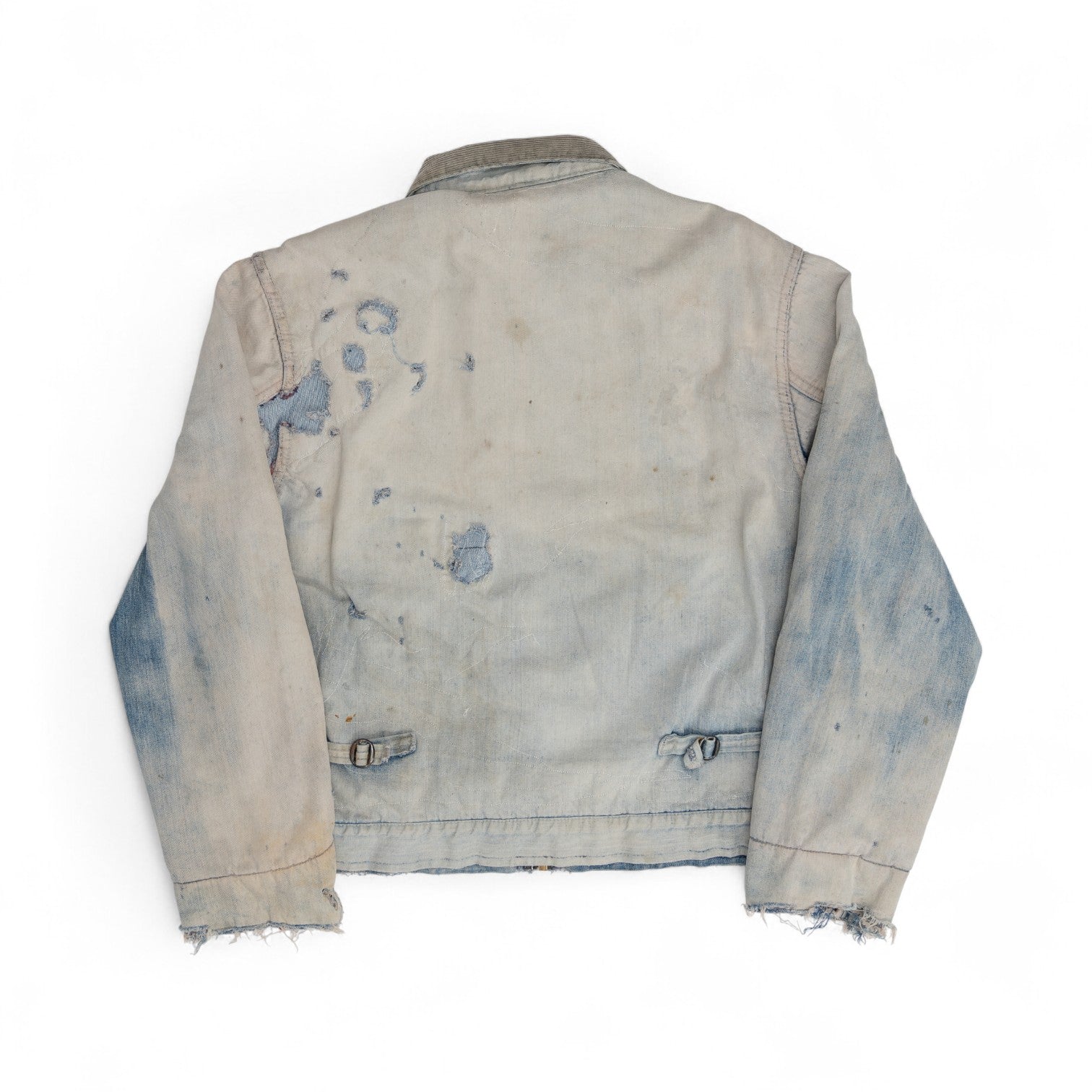 FADED/DISTRESSED/REPAIRED PENNEYS BIG MAC DENIM JACKET - 1950'S