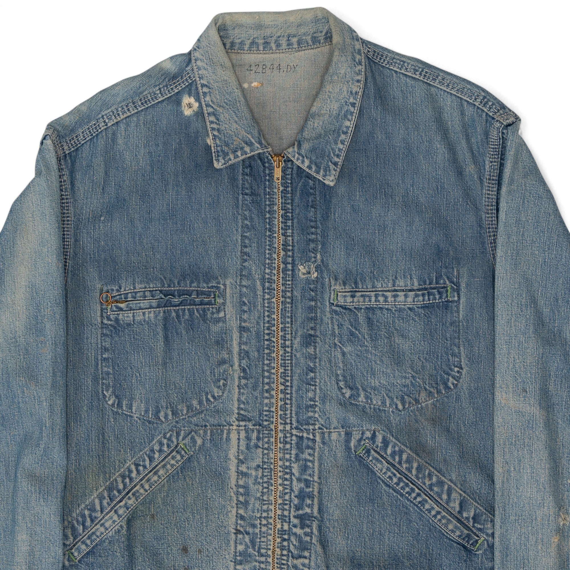 OSHKOSH B'GOSH DENIM WORK JACKET - 1970'S