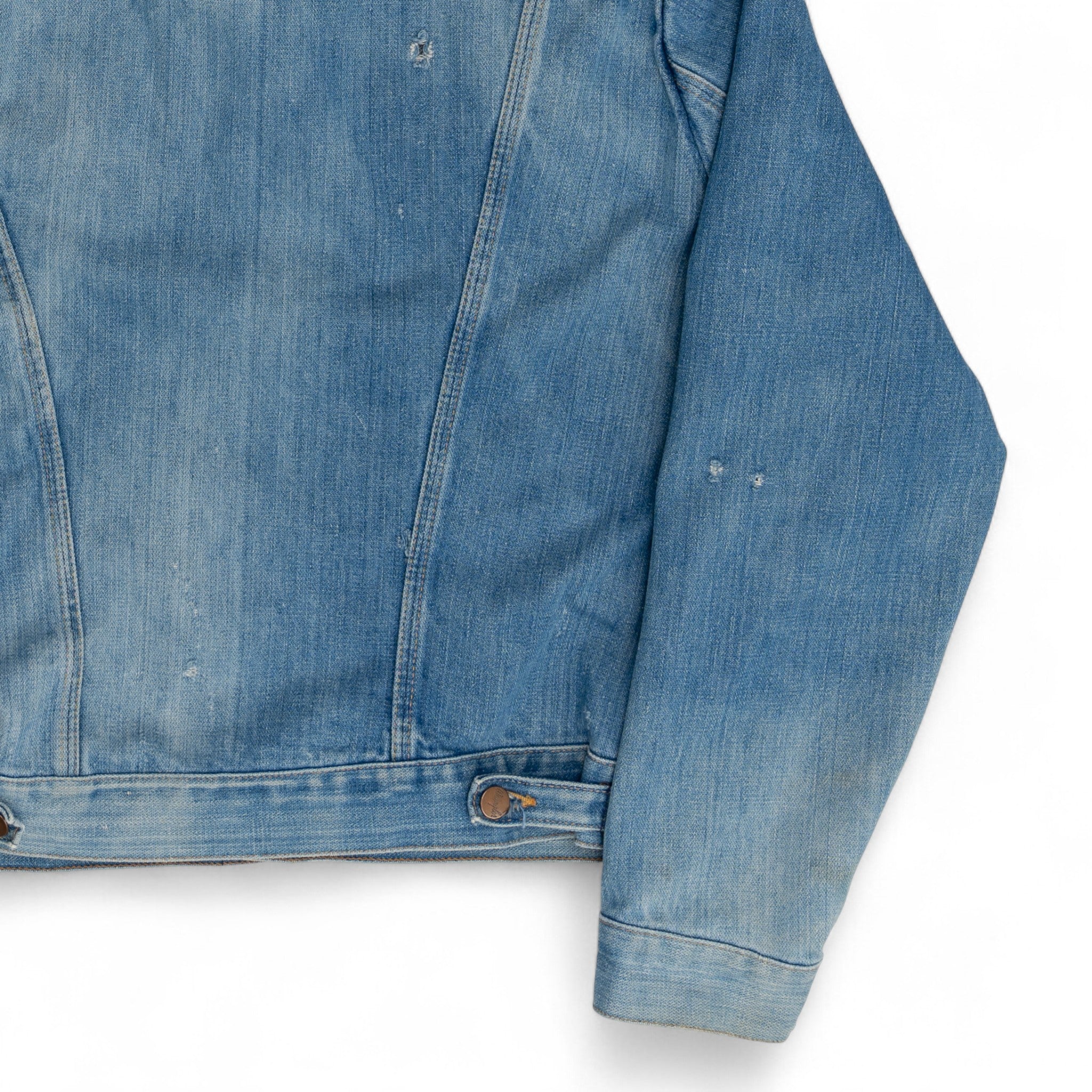 FADED WRANGLER DENIM JACKET - 1970'S