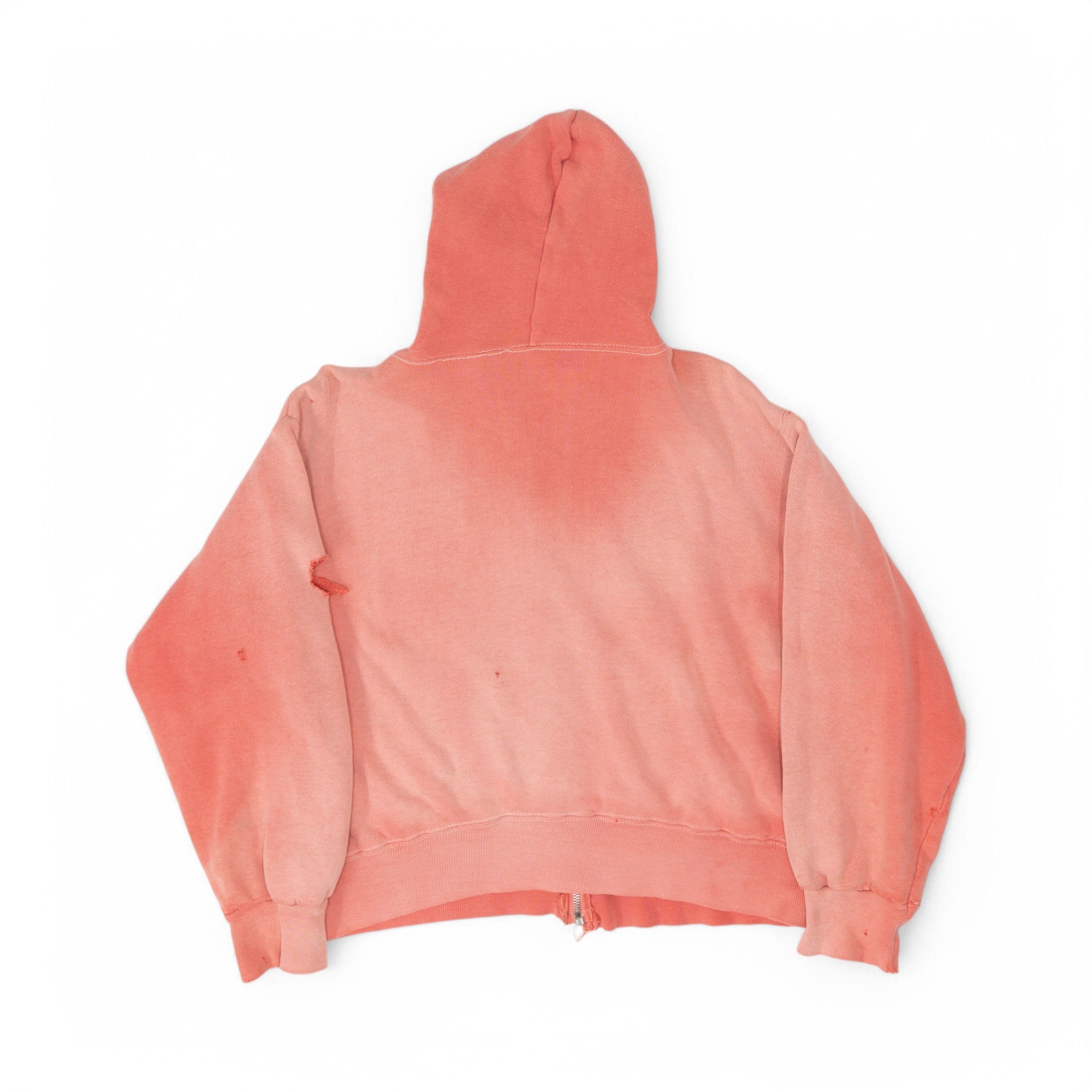 FADED DOUBLE FACE ZIP-UP HOODIE - 1950'S