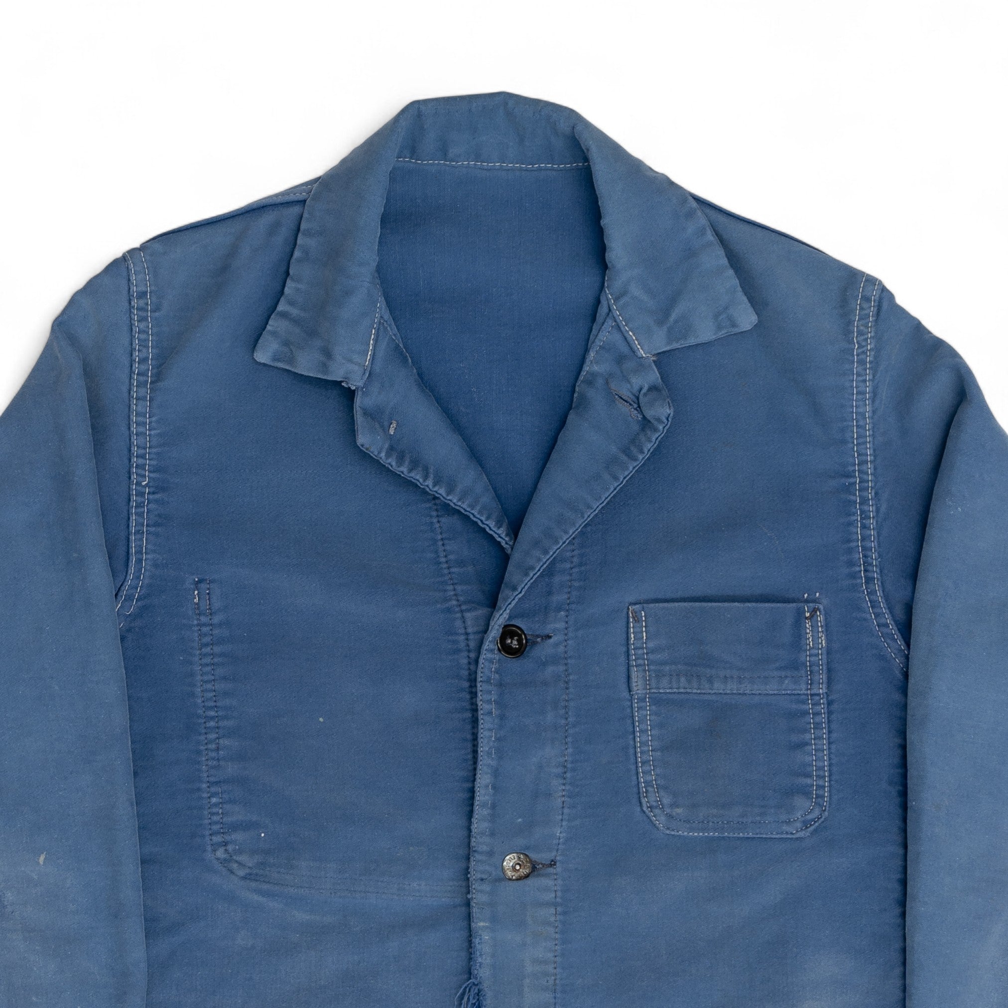 MOLESKIN FRENCH CHORE COAT - 1960'S