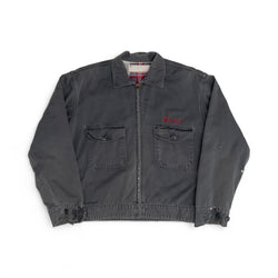 CHAIN-STITCHED/FLANNEL-LINED WORK JACKET - 1950'S