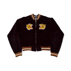 REVERSABLE VELVETEEN SOUVENIR/SUKAJAN JACKET (KOREA) - 1960'S