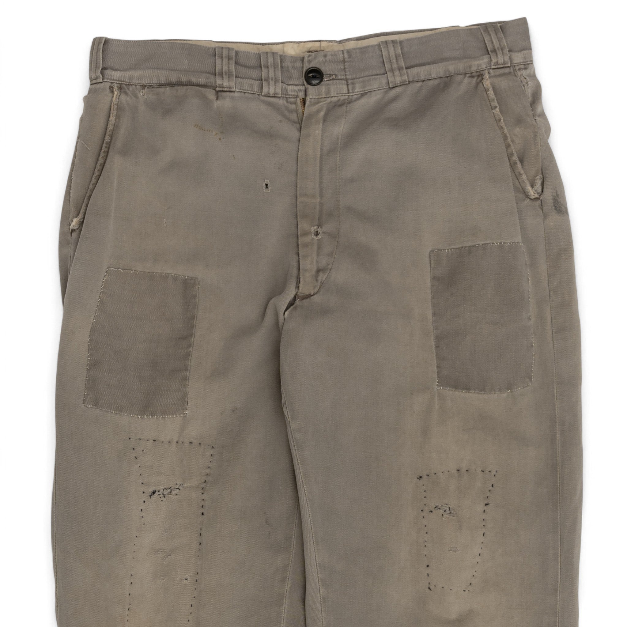 DISTRESSED/REPAIRED PENNEYS BIG MAC CHINOS - 1950'S