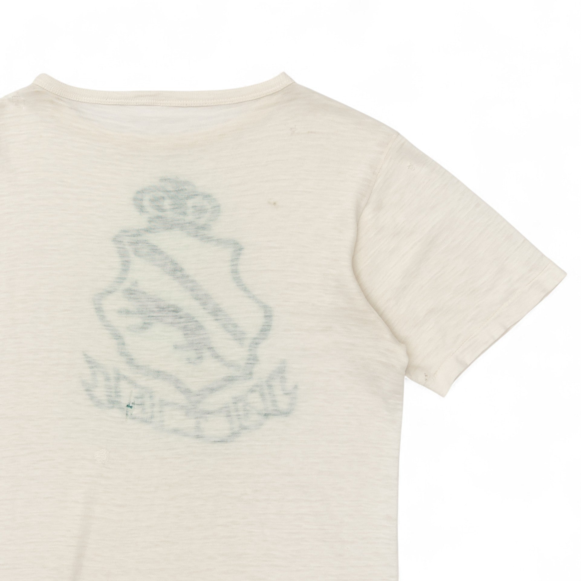 PAPER THIN 'ATA' FRATERNITY TEE - 1950'S