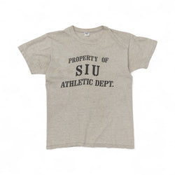 'PROPERTY OF SIU ATHLETIC DEPT.' TEE - 1970'S