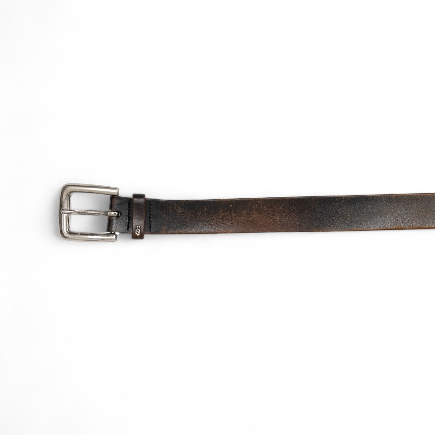 VINTAGE LEATHER BELT - 1970'S