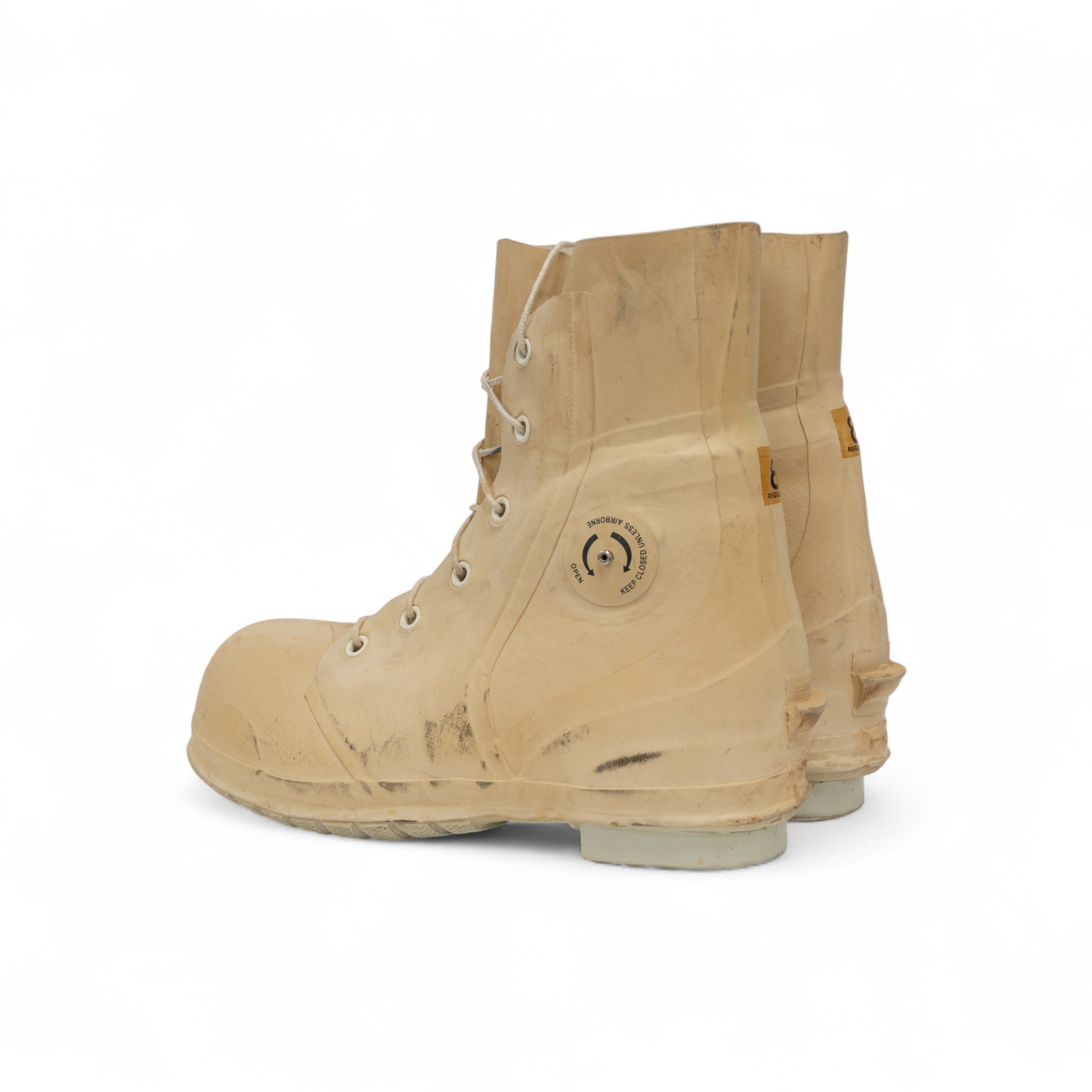 TAN MICKEY BOOTS - 1960'S