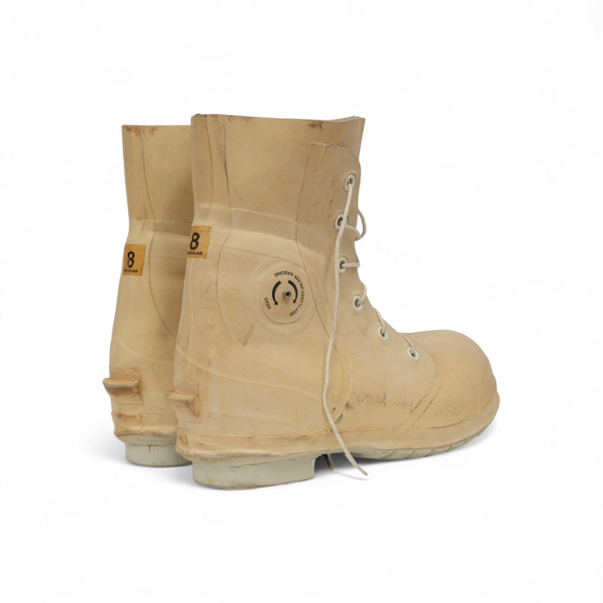 TAN MICKEY BOOTS - 1960'S