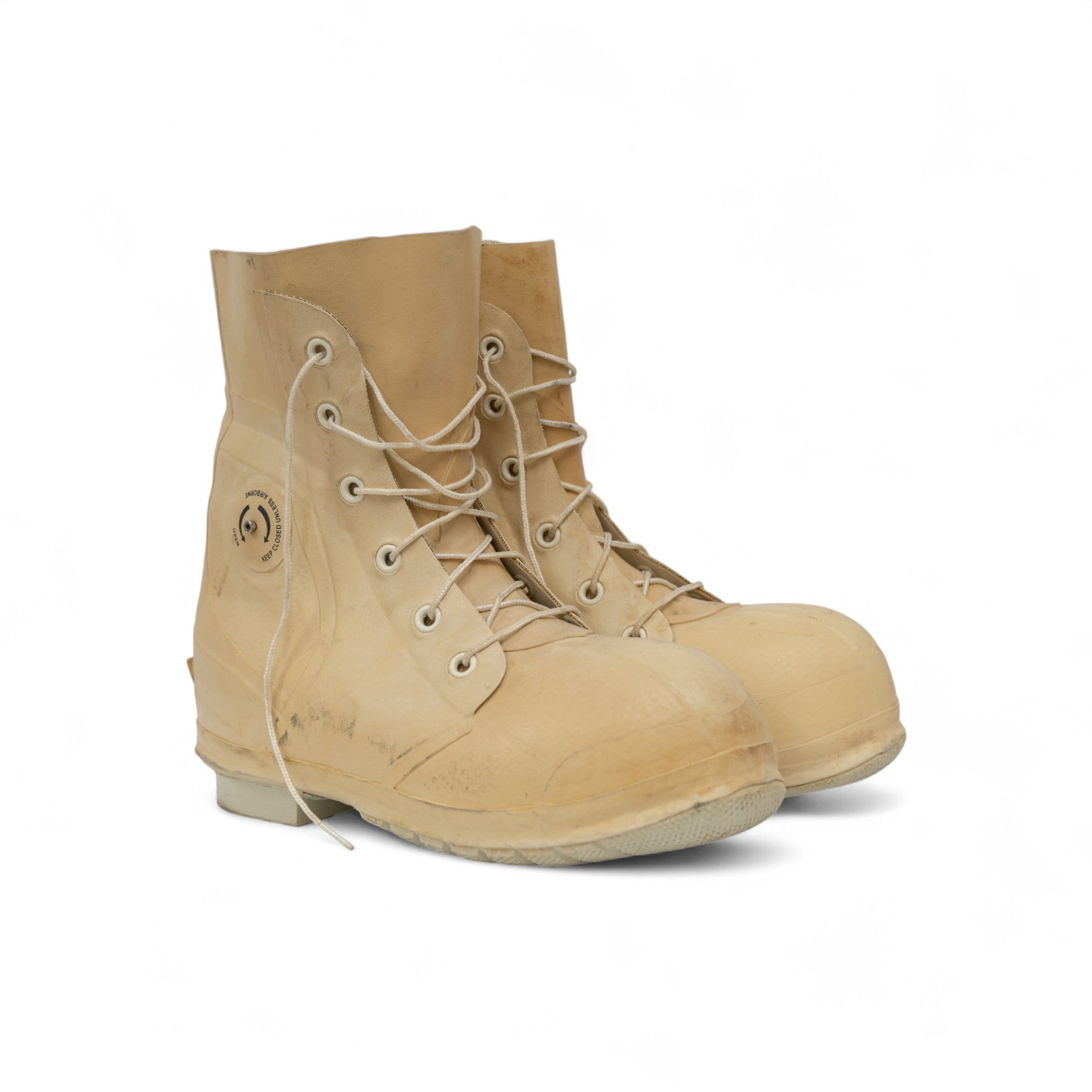 TAN MICKEY BOOTS - 1960'S