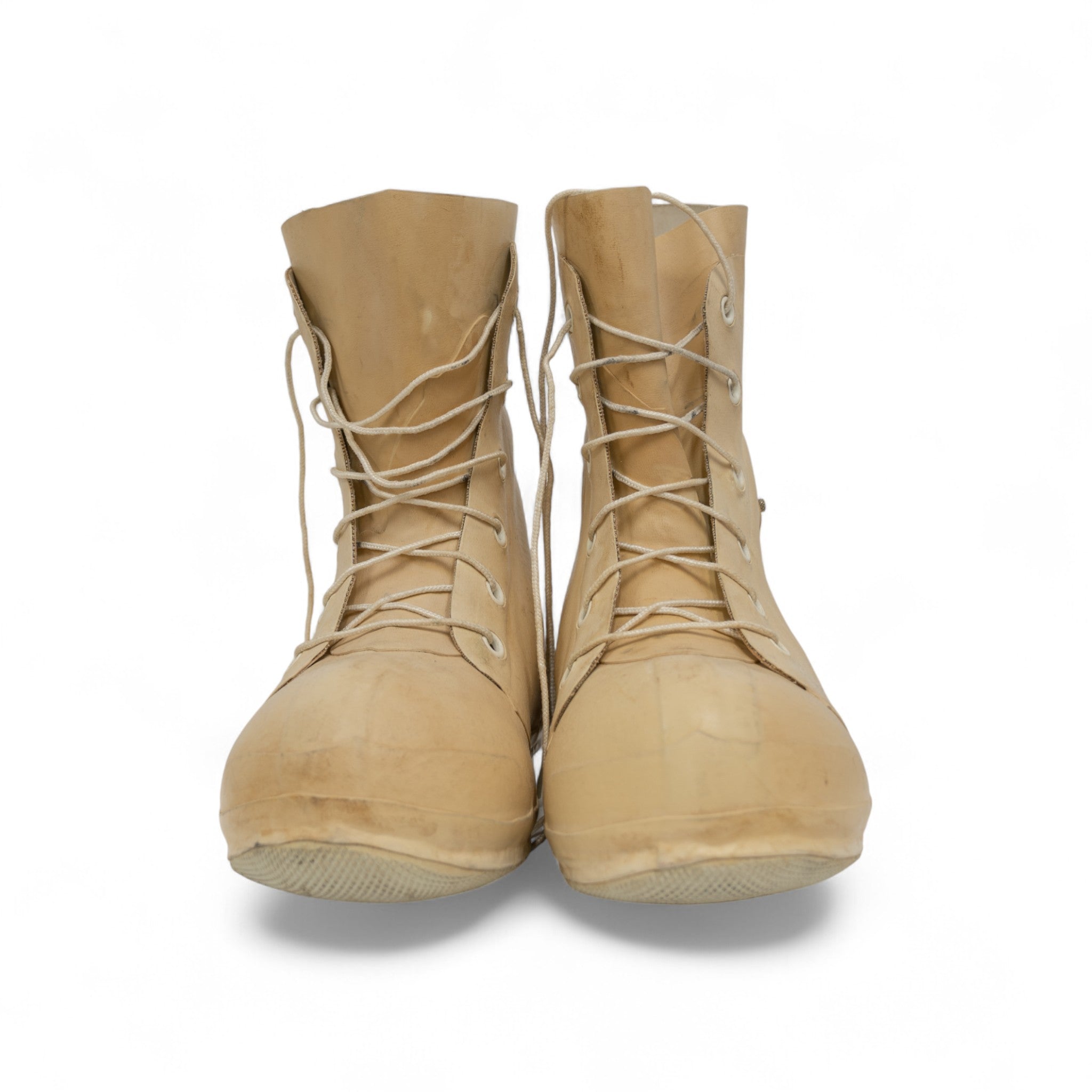 TAN MICKEY BOOTS - 1960'S