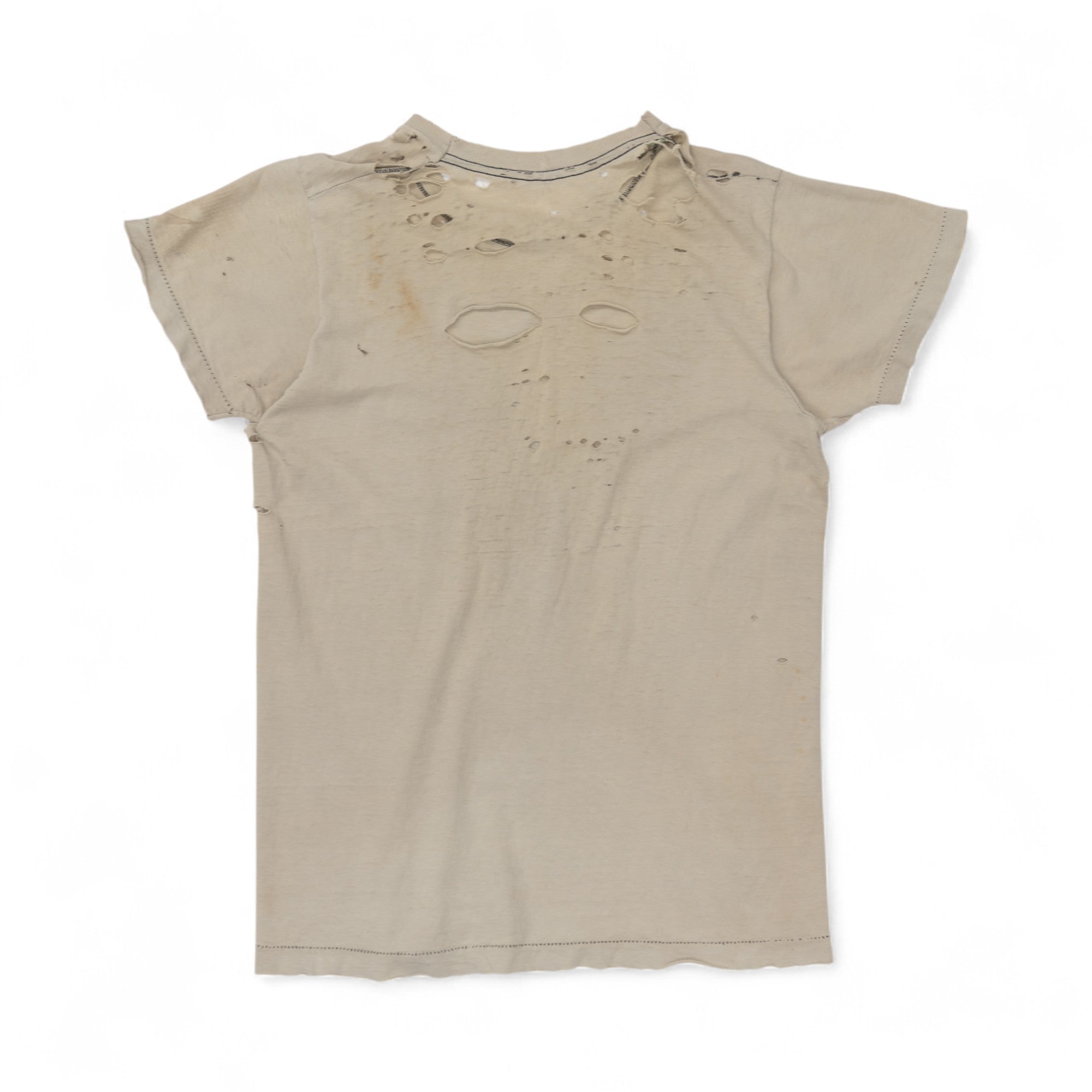 PAPER THIN/DISTRESSED POCKET TEE - 1970/80'S