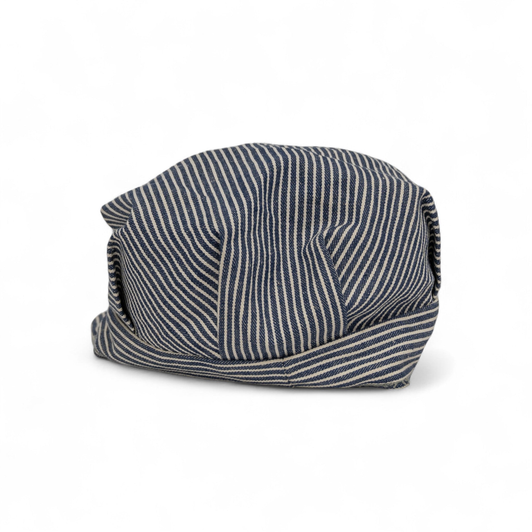 HICKORY STRIPE ENGINEER CAP - 1950/60'S