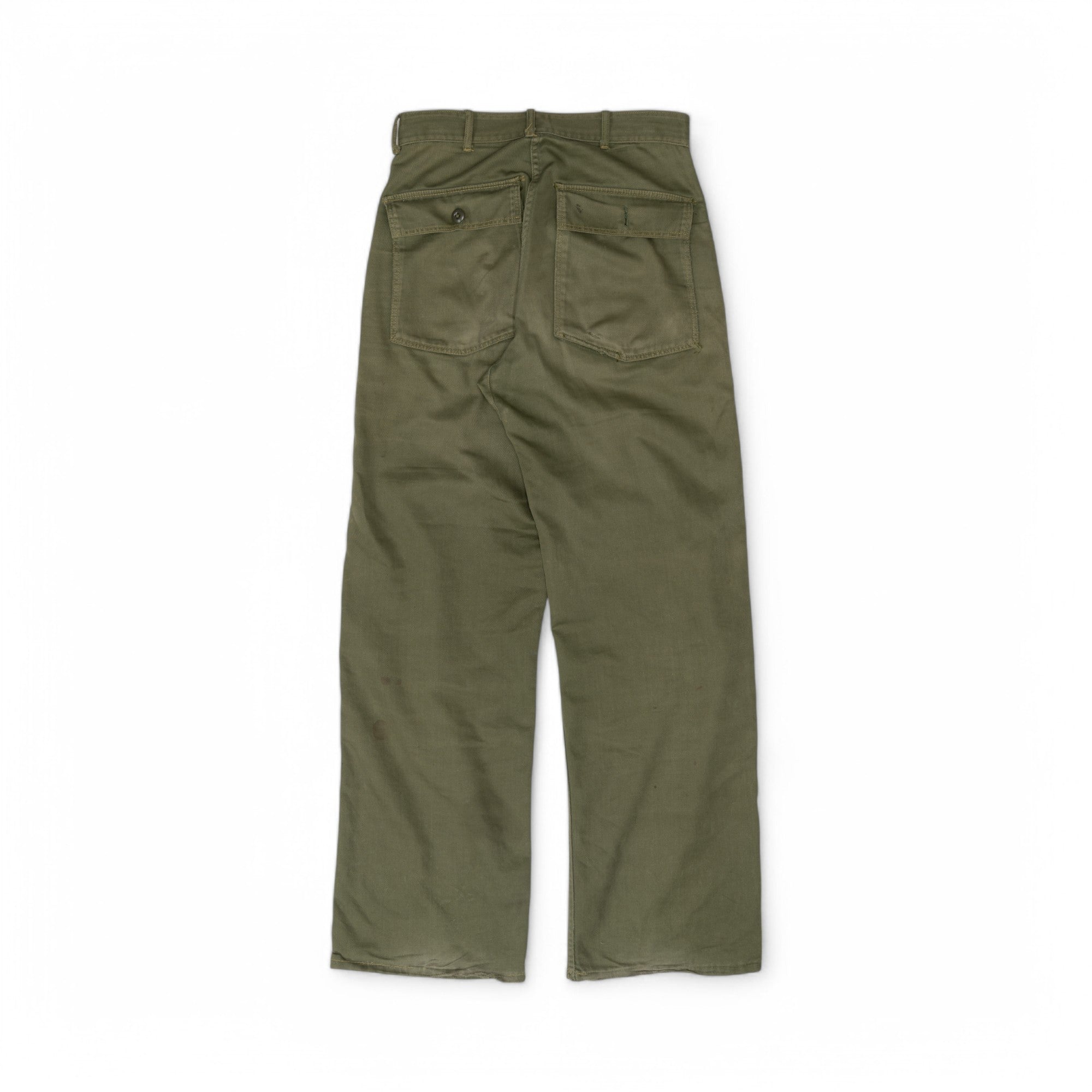 REPAIRED/DISTRESSED 13 STAR HBT PANTS - 1940'S