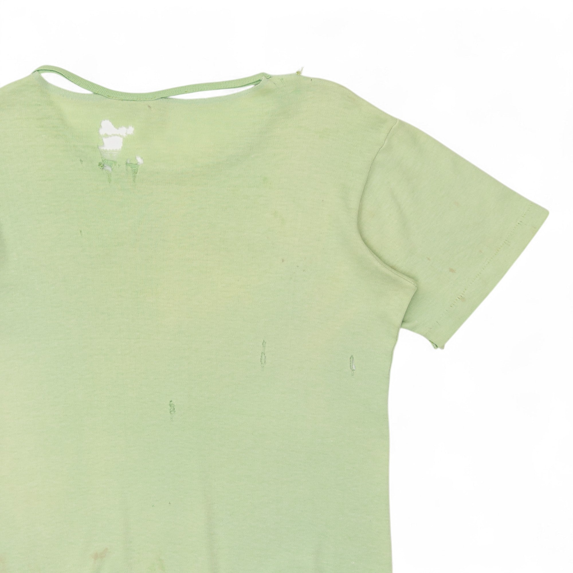SUPER SOFT/DISTRESSED 'SPECIAL DELIVERY' TEE - 1940/50'S