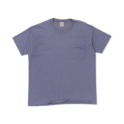 BLANK SINGLE STITCH POCKET TEE - 1980'S