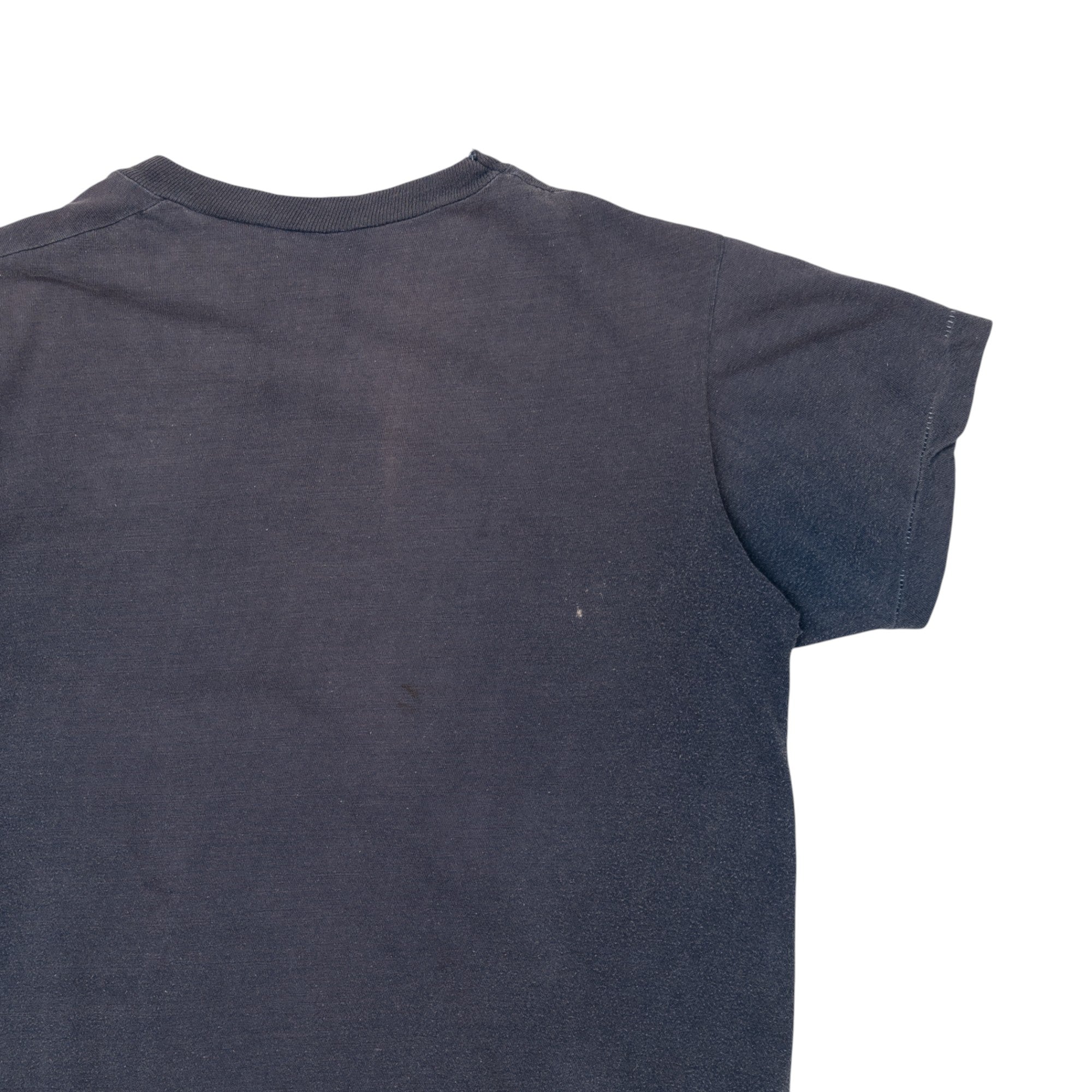 BLANK SINGLE STITCH POCKET TEE - 1970'S