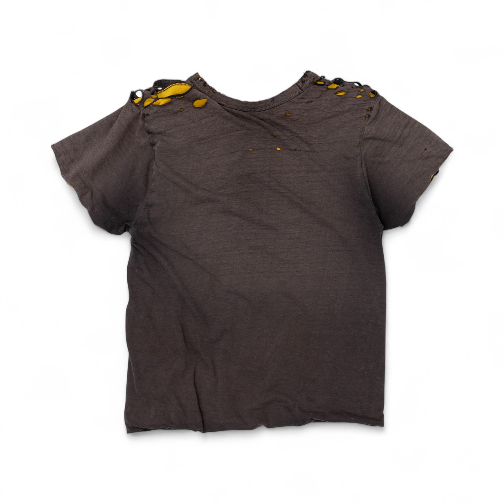 DISTRESSED DOUBLE FACE 'CARILLO HIGH' TEE - 1960'S