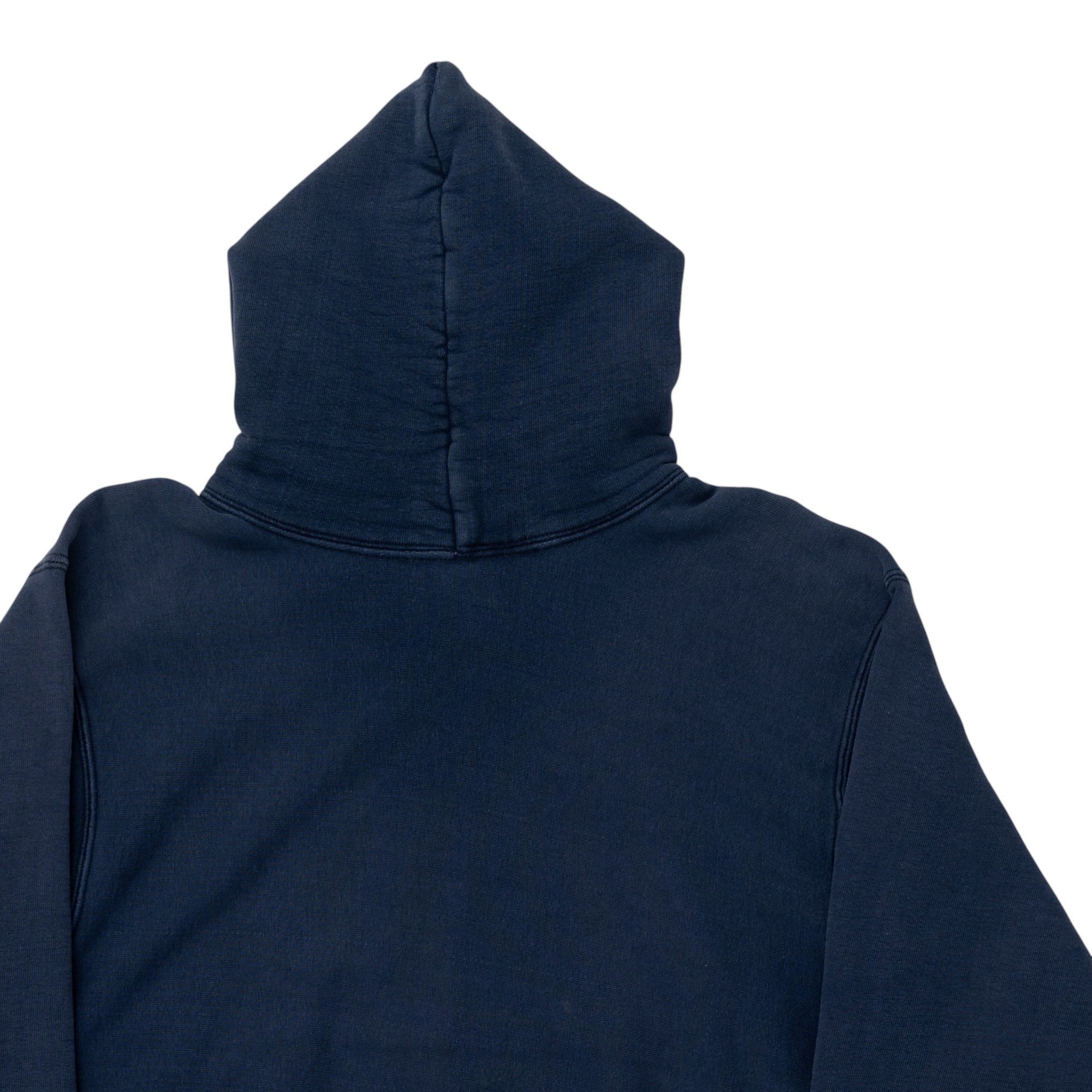 HEAVILY DISTRESSED CHAMPION REVERSE WEAVE 'TRINITY ATHLETICS' HOODIE - 1970'S