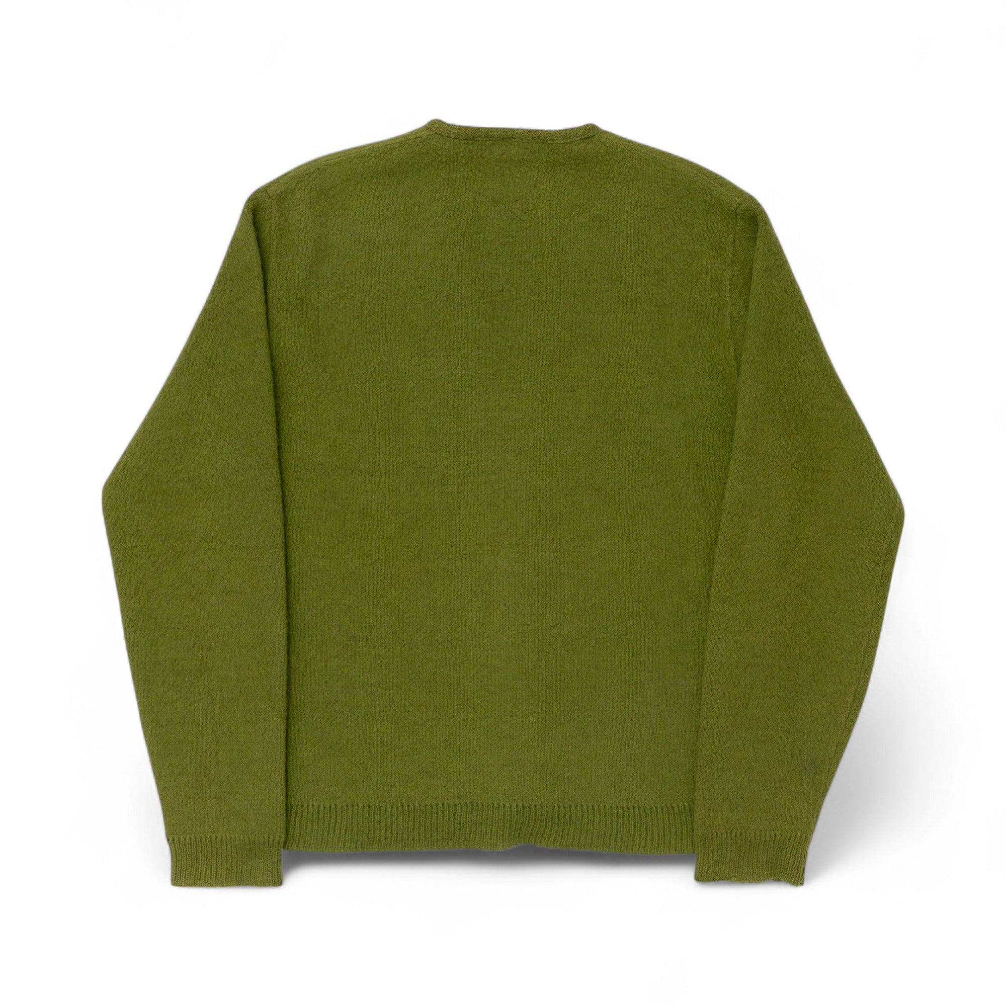SOFT GREEN MOHAIR CARDIGAN - 1960/70'S