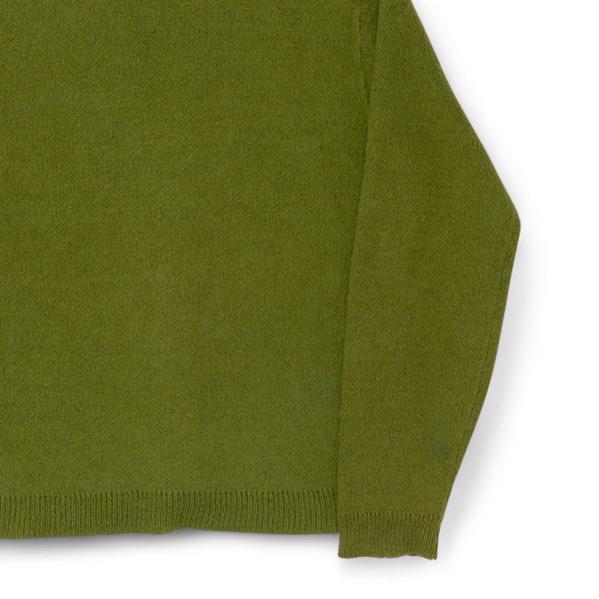 SOFT GREEN MOHAIR CARDIGAN - 1960/70'S