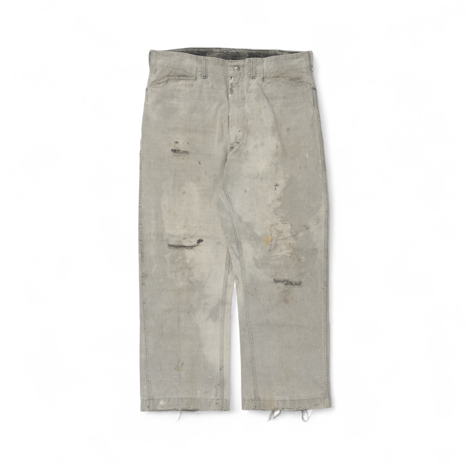 FADED/DISTRESSED/REPAIRED LEE FRISKO JEENS - 1950'S