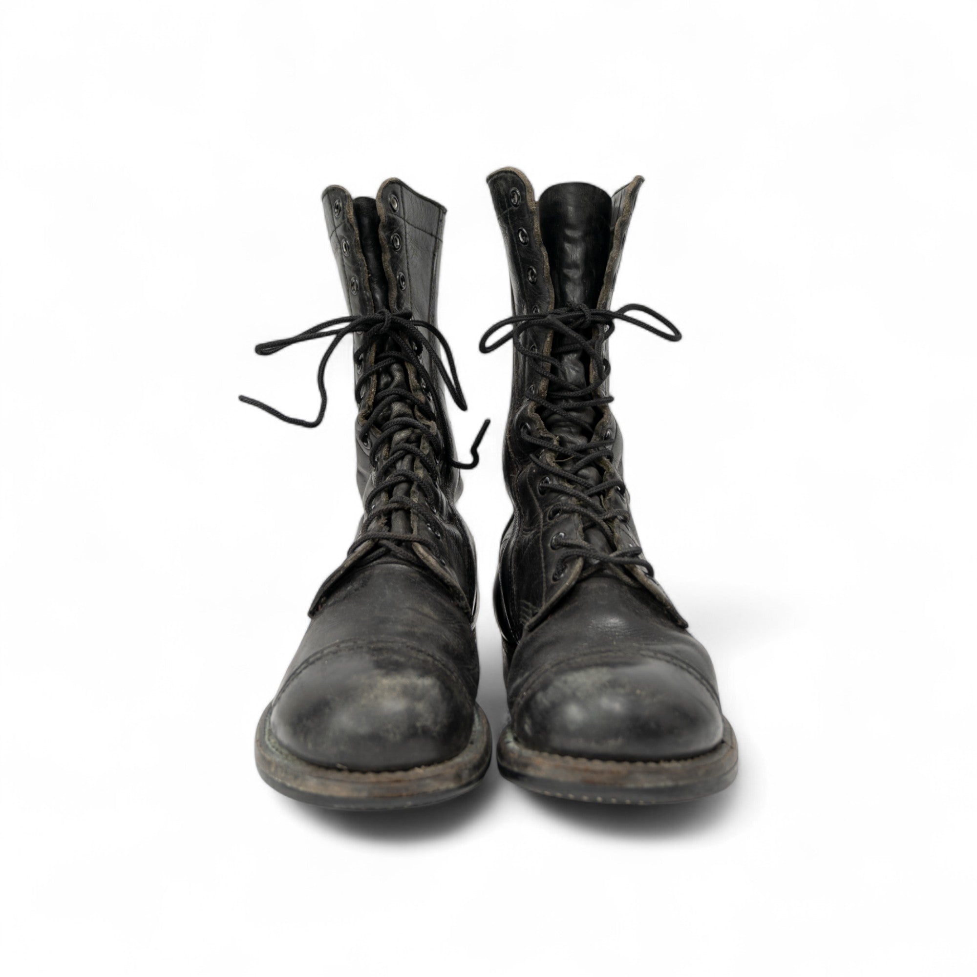 MILITARY COMBAT PARATROOPER BOOTS - 1960'S
