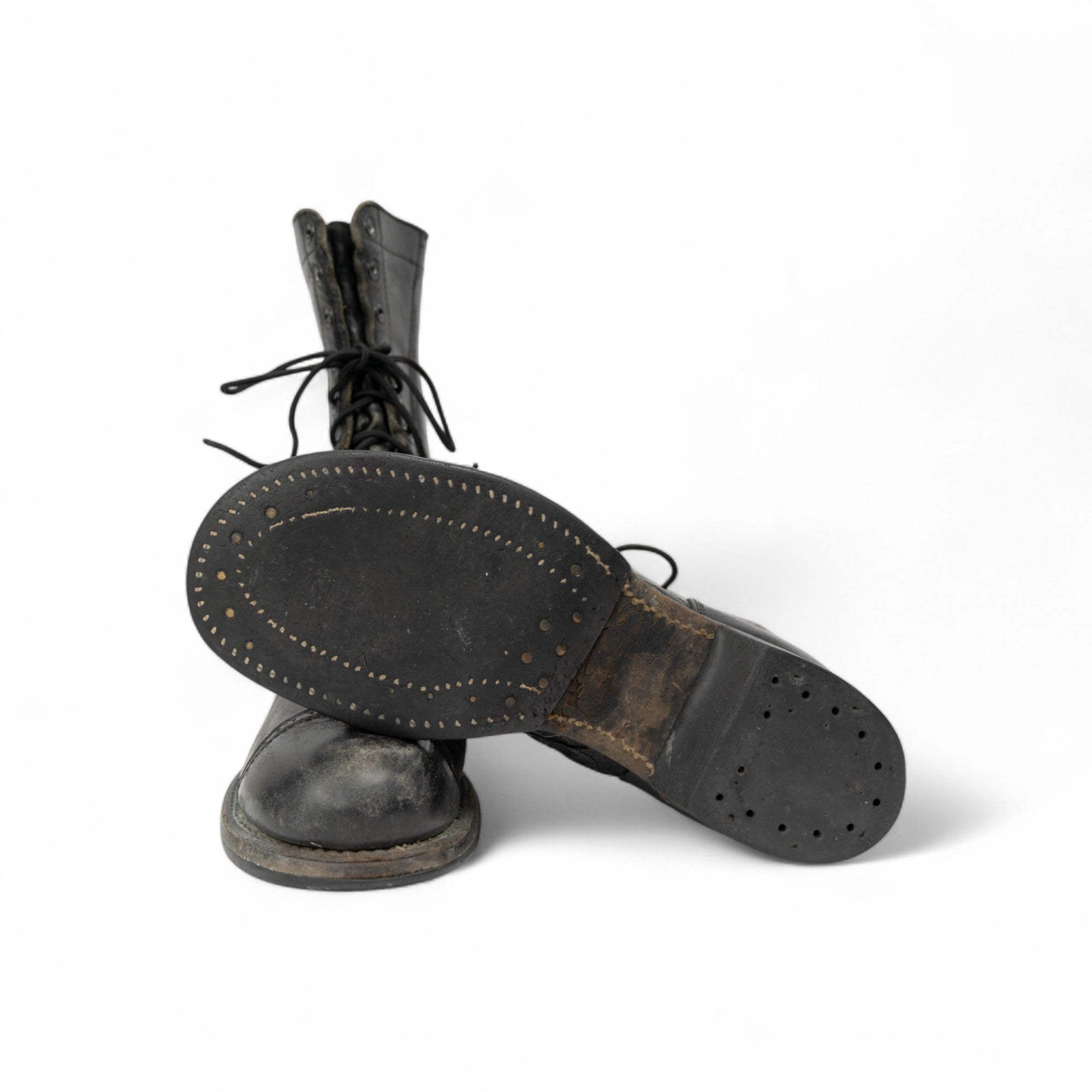 MILITARY COMBAT PARATROOPER BOOTS - 1960'S