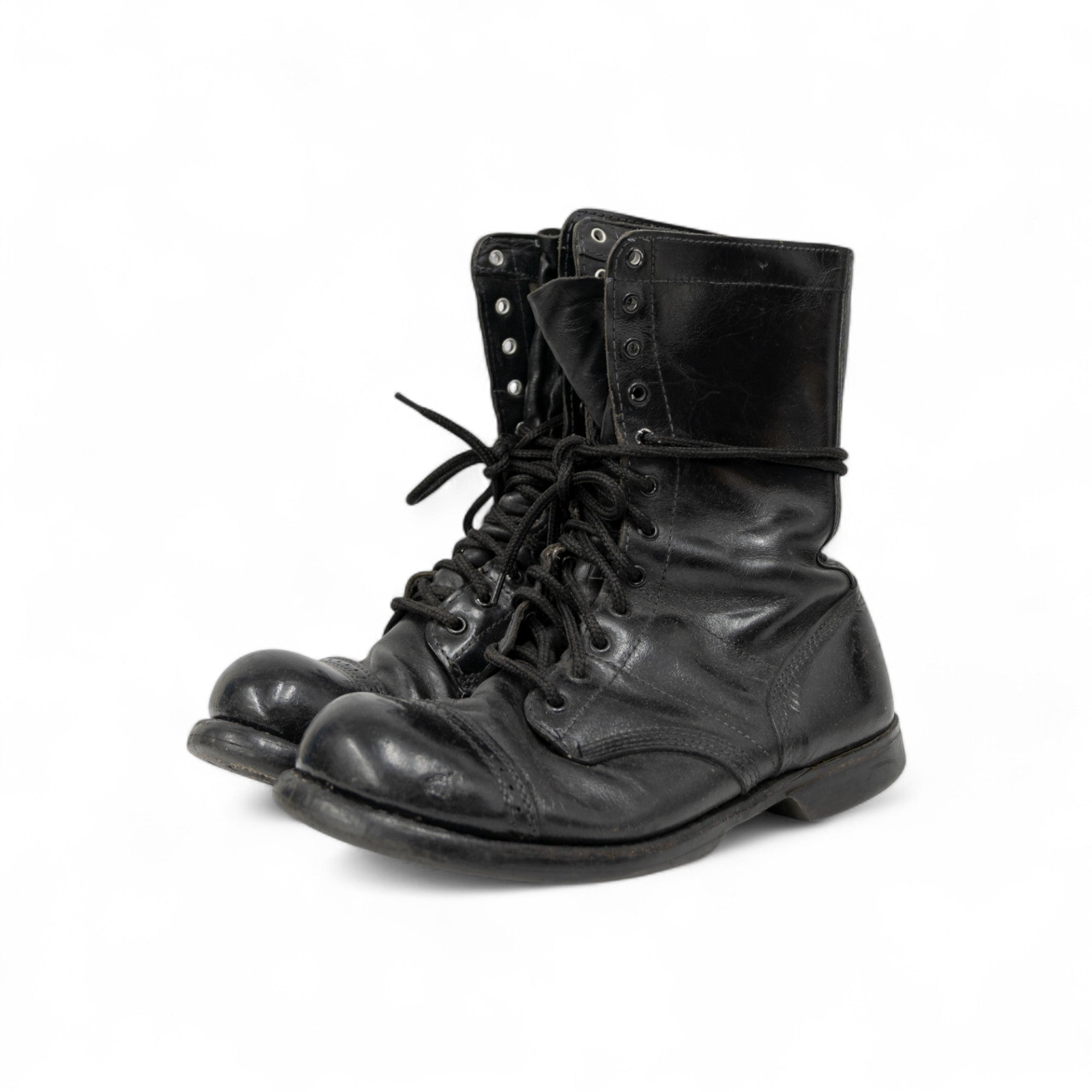 MILITARY COMBAT PARATROOPER BOOTS - 1960'S