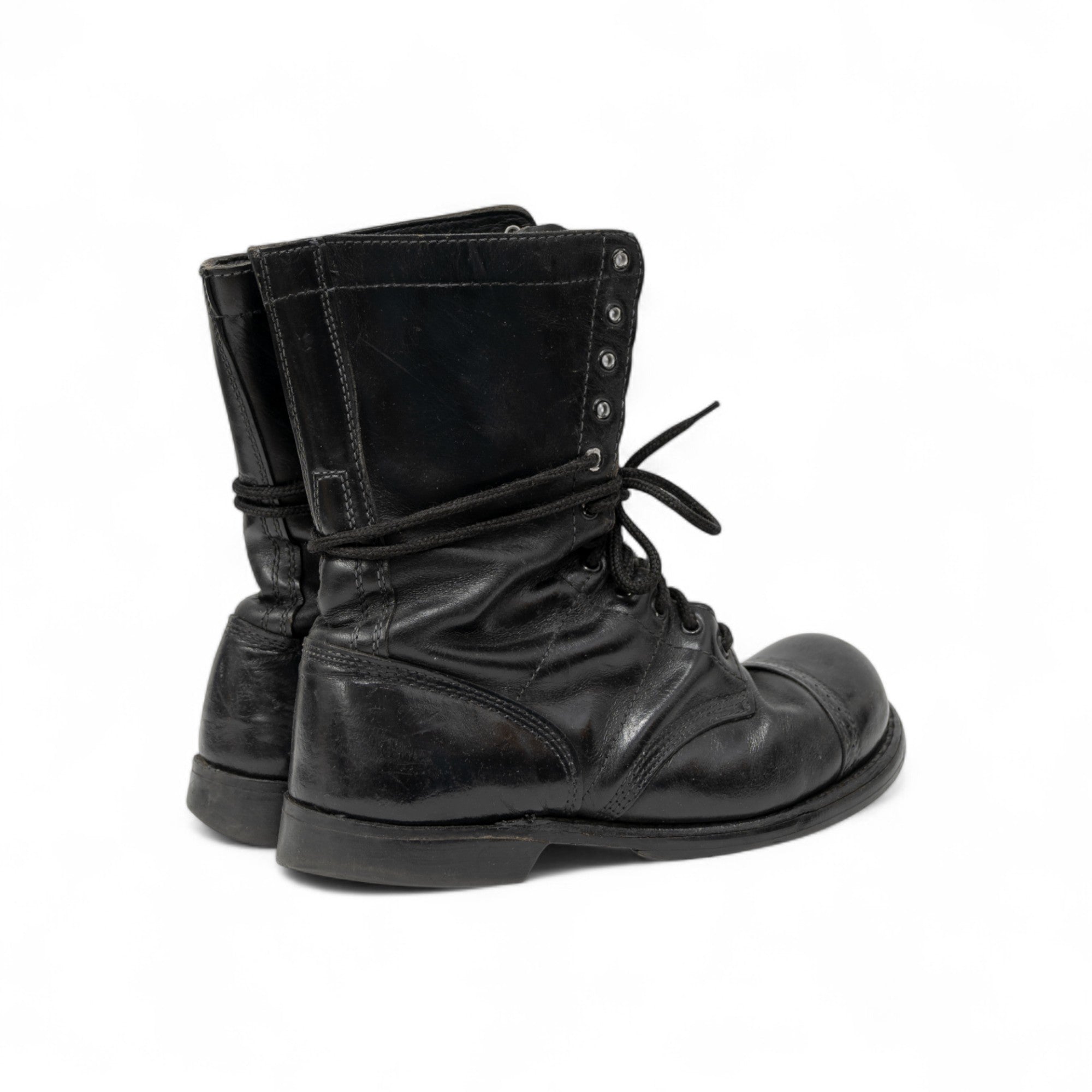 MILITARY COMBAT PARATROOPER BOOTS - 1960'S